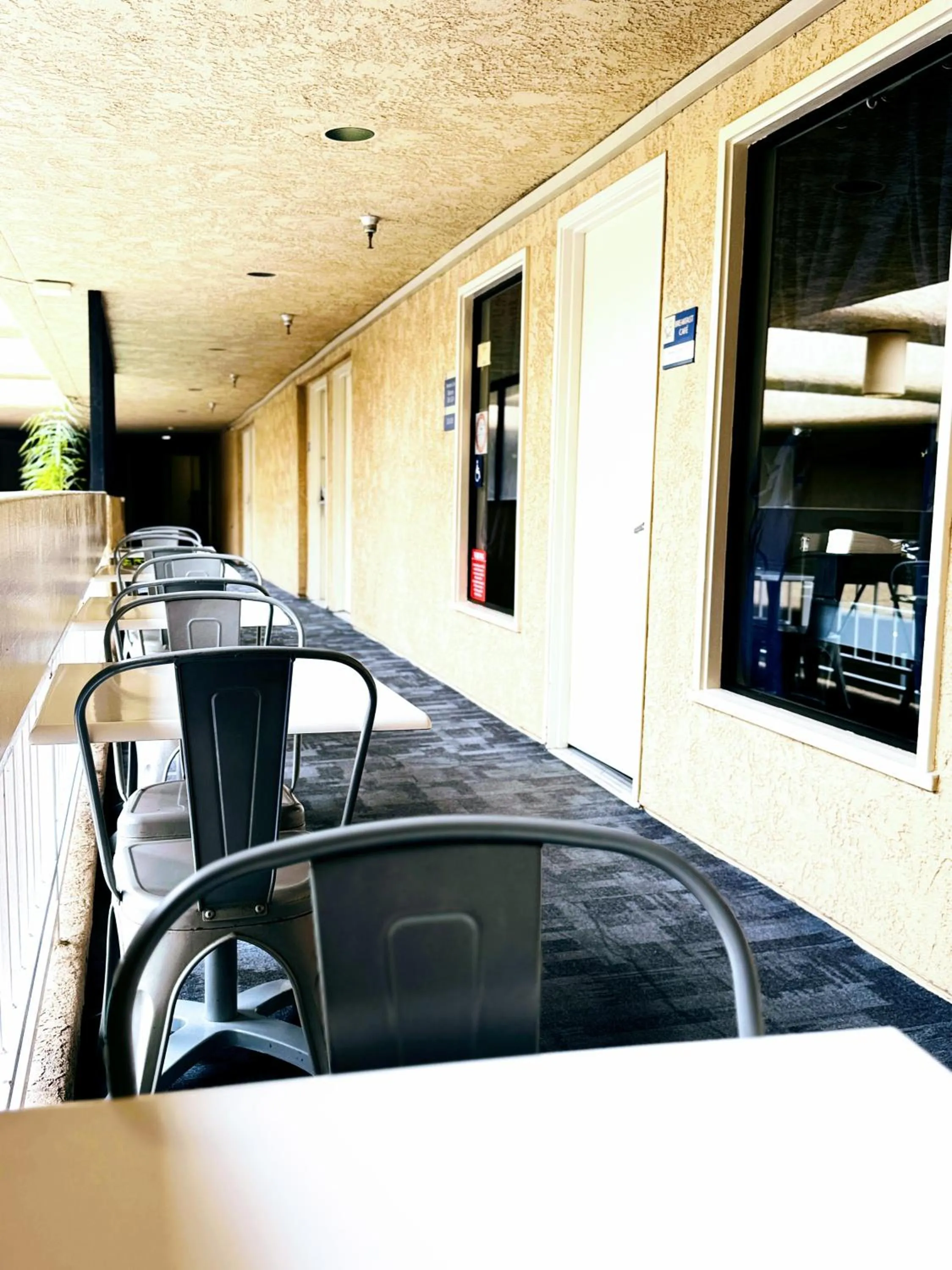 Seating area in The Pacific Inn