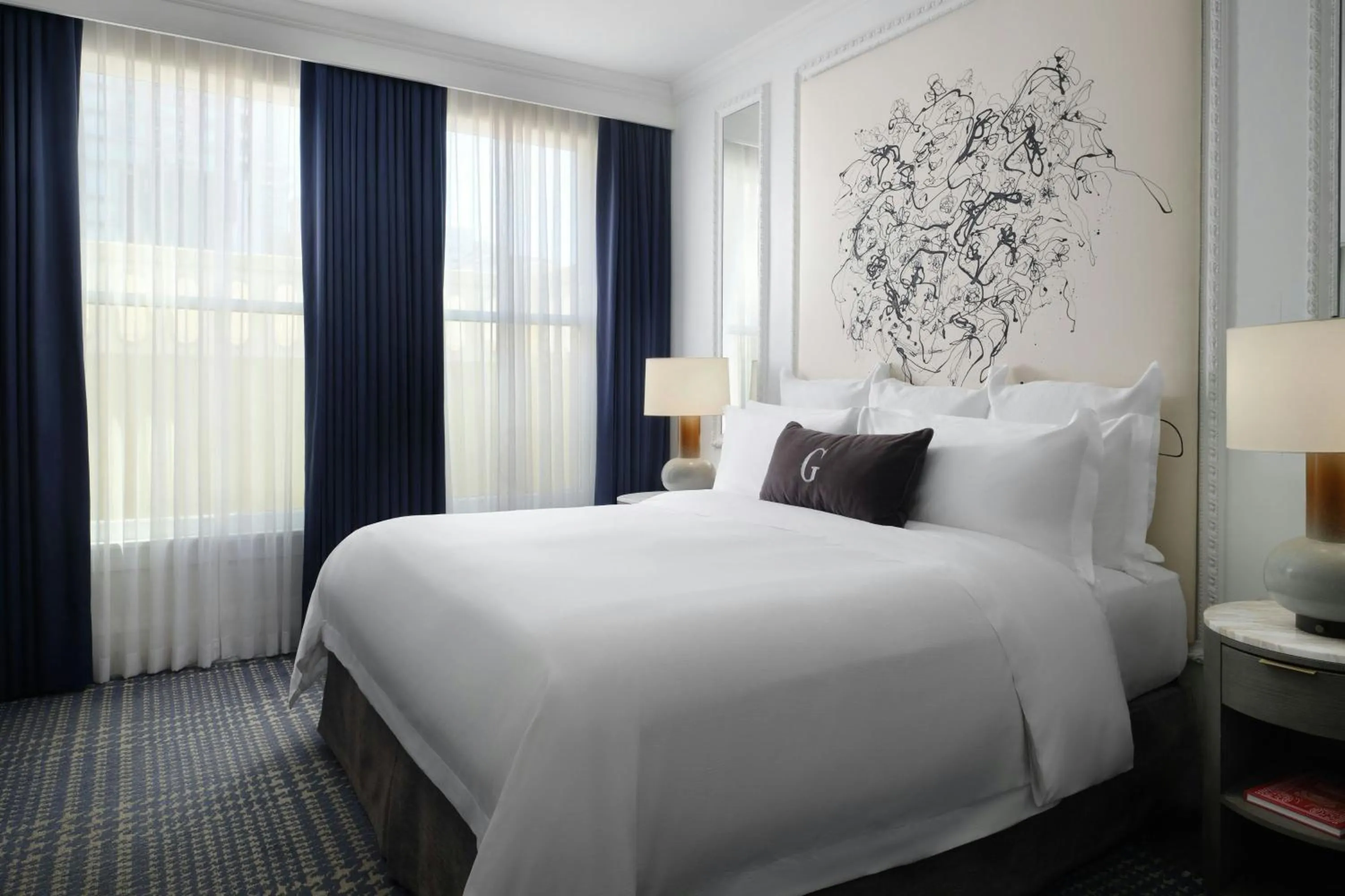 Bedroom, Bed in The US Grant, a Luxury Collection Hotel, San Diego