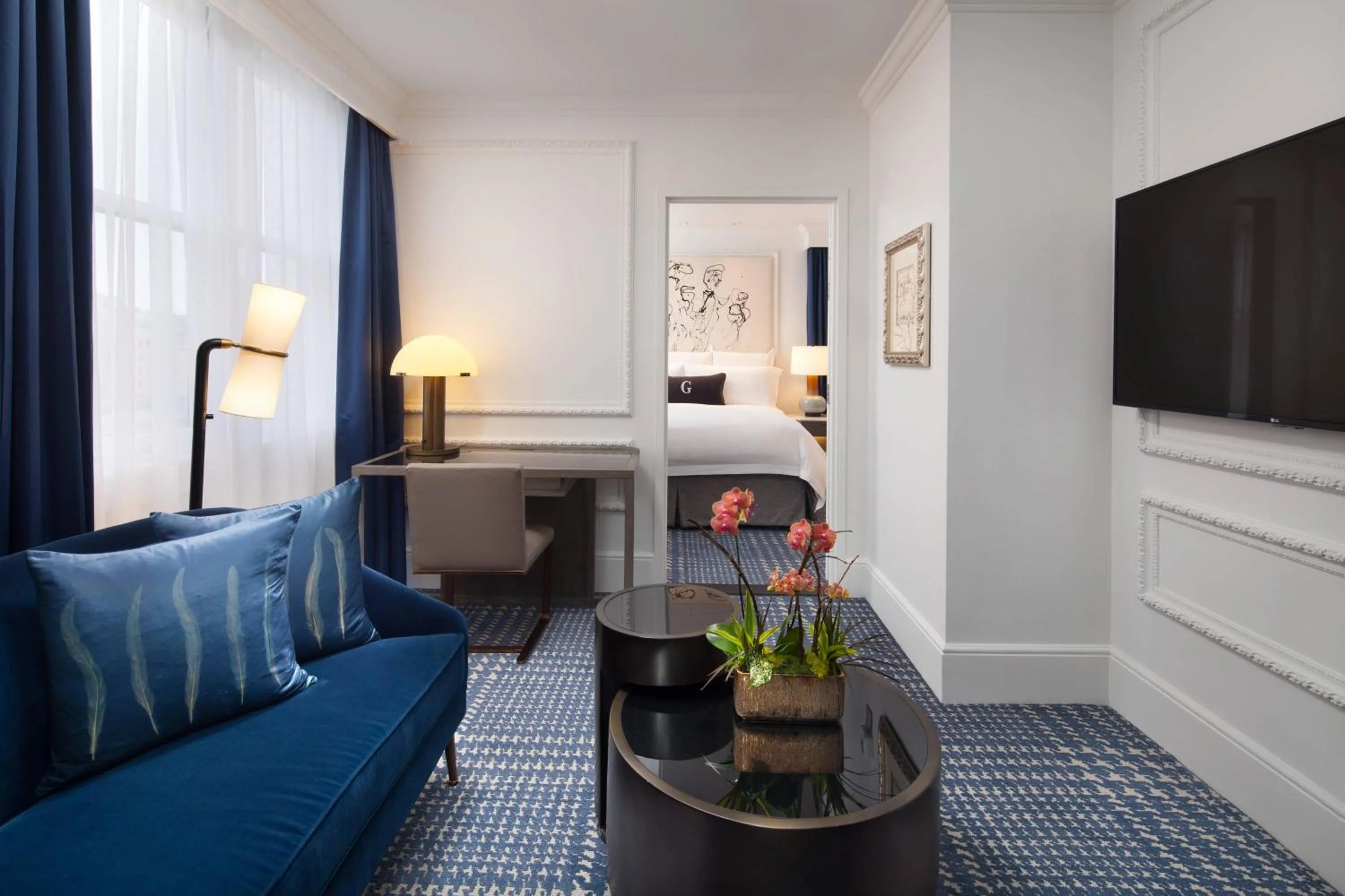 Bedroom, Bed in The US Grant, a Luxury Collection Hotel, San Diego