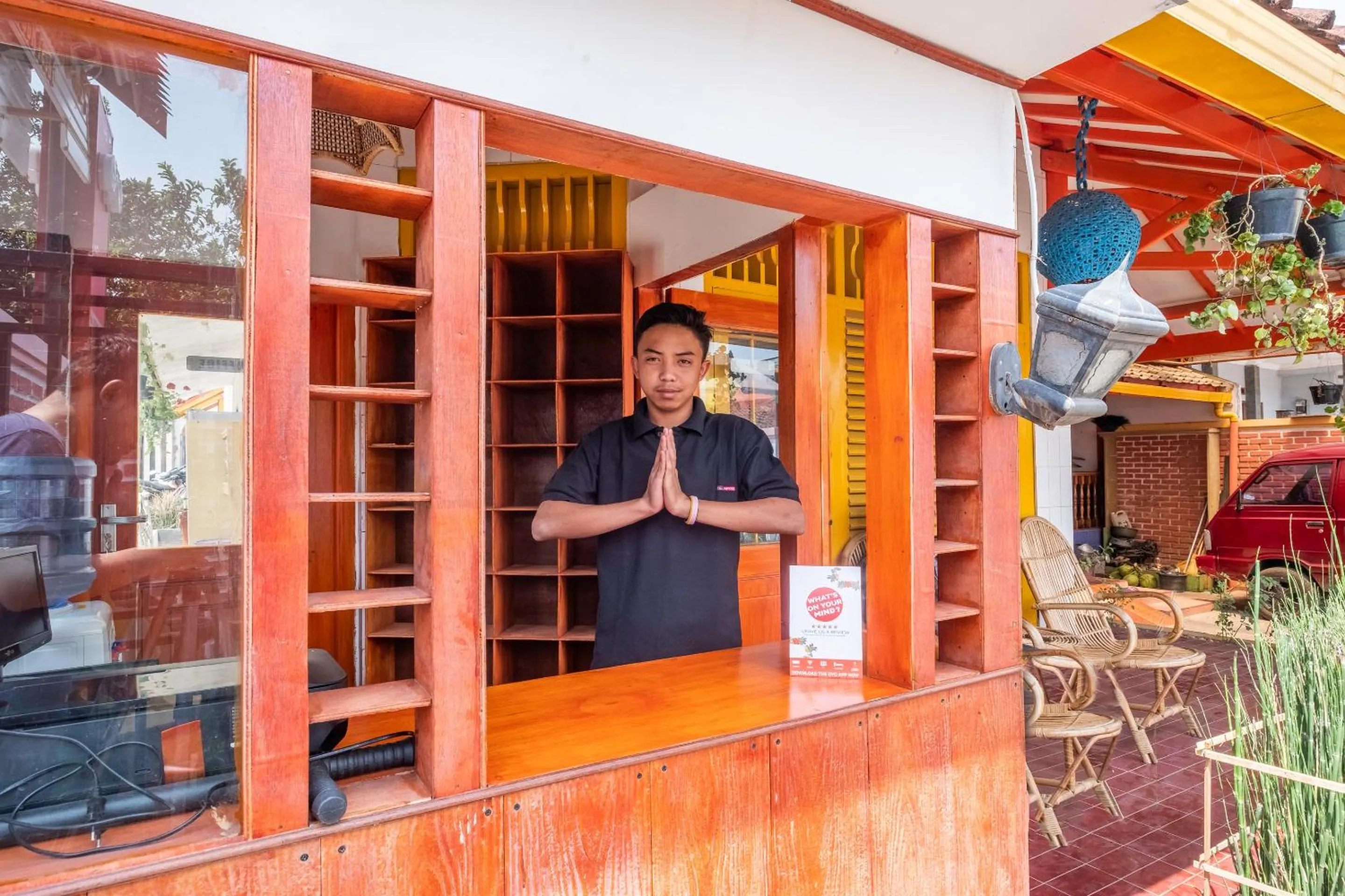 Lobby or reception in Capital O 1541 Puri Cikole Asri