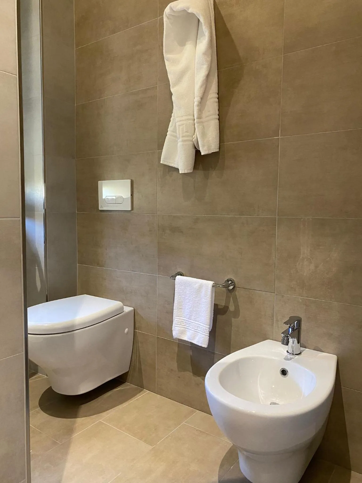 Bathroom in Hotel Vittoria