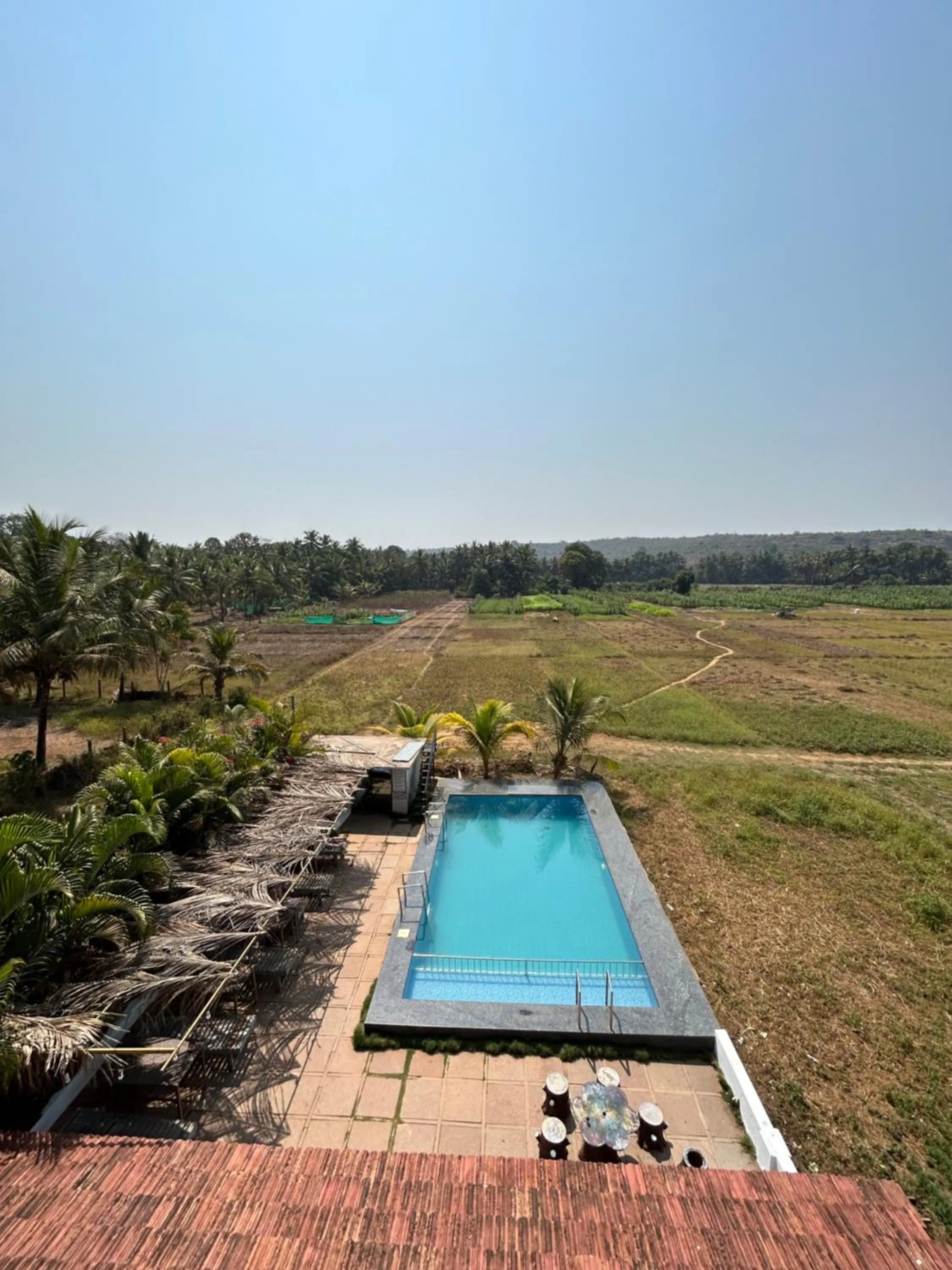 Swimming pool in Shivam Bnb Mandrem Resort