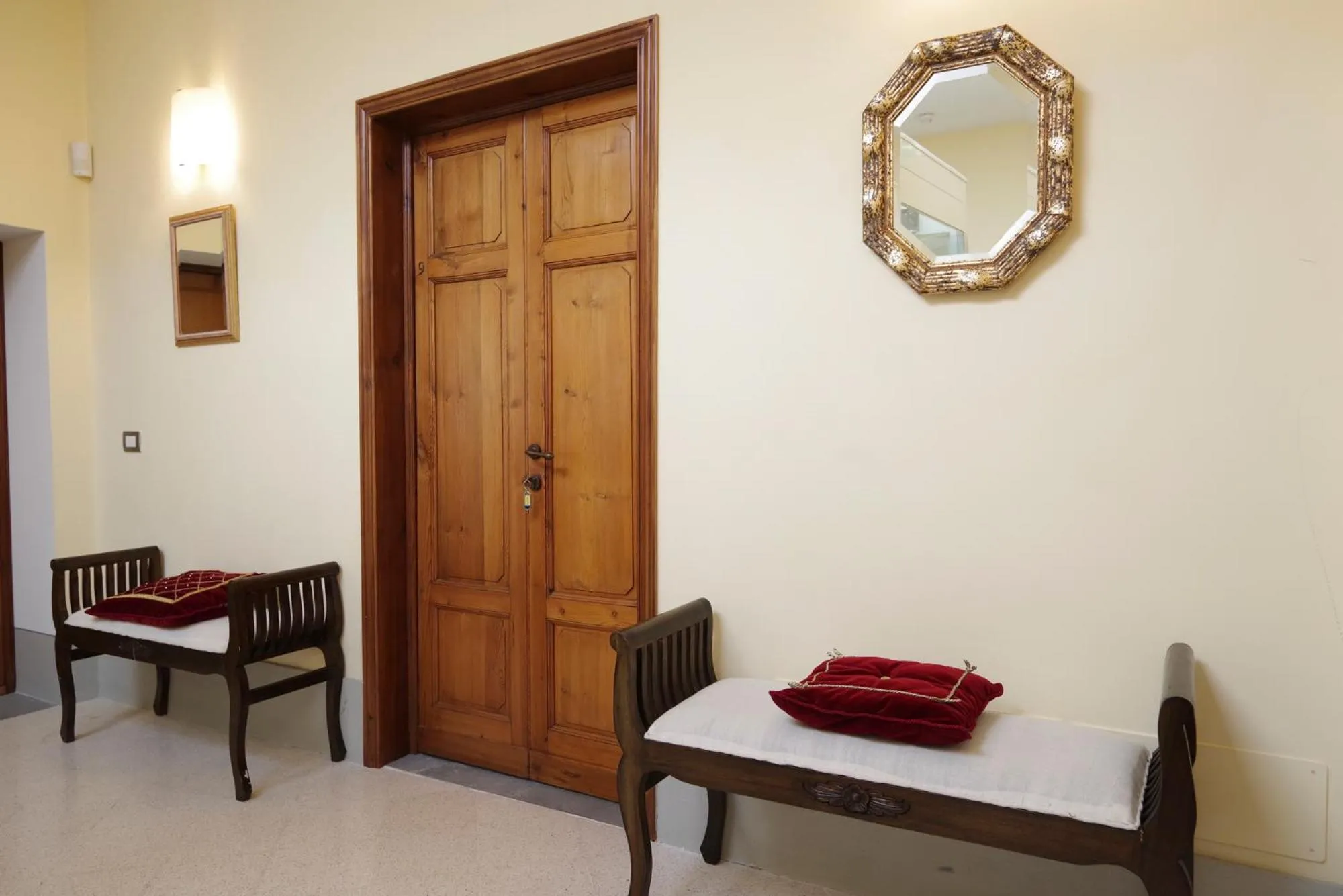 Bedroom in Villa del Parco in Tuscany