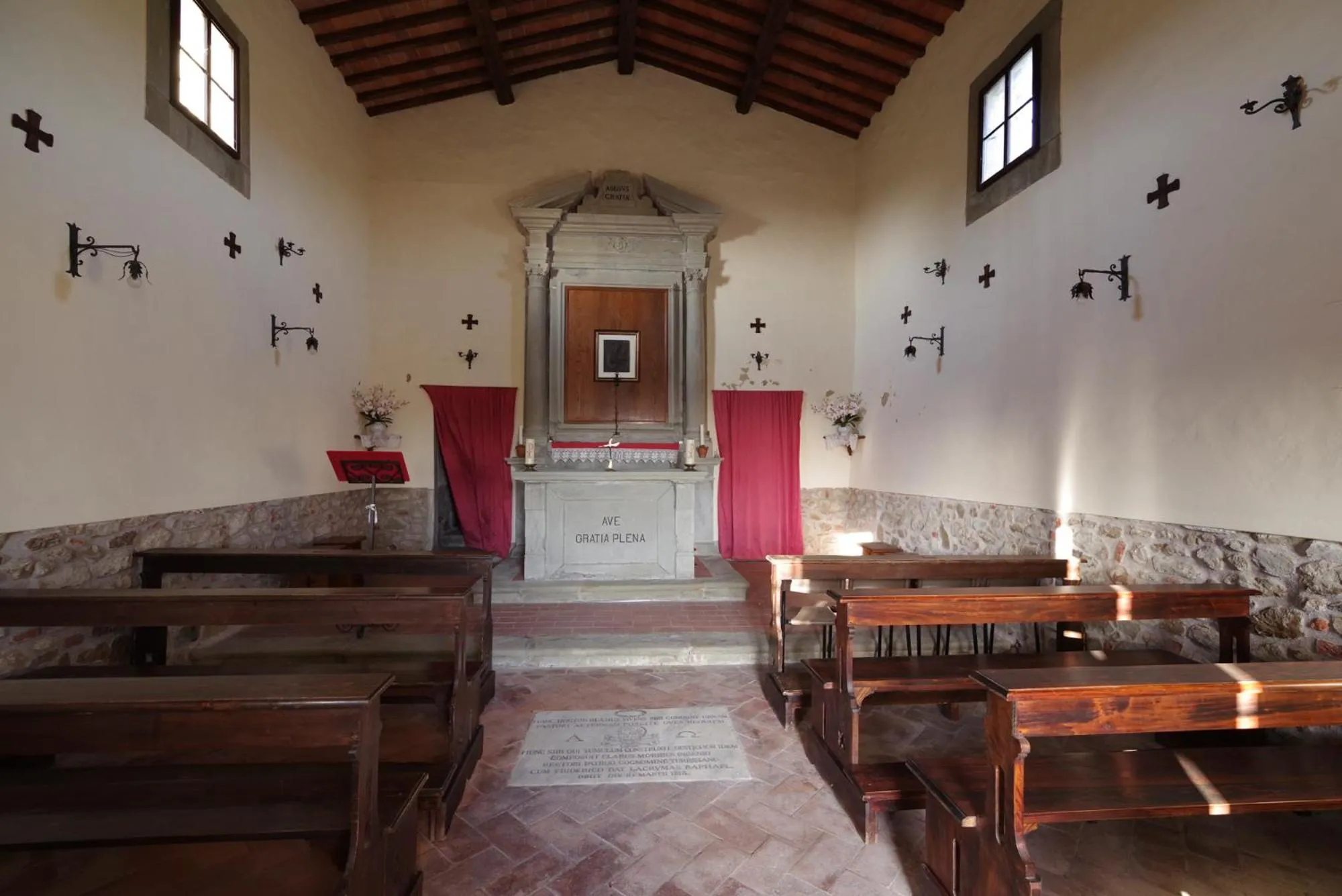 Area and facilities in Villa del Parco in Tuscany