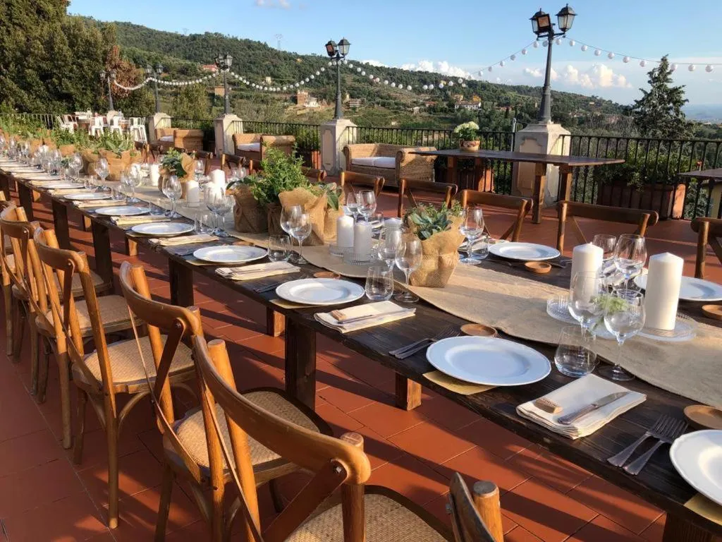 Restaurant/places to eat in Villa del Parco in Tuscany