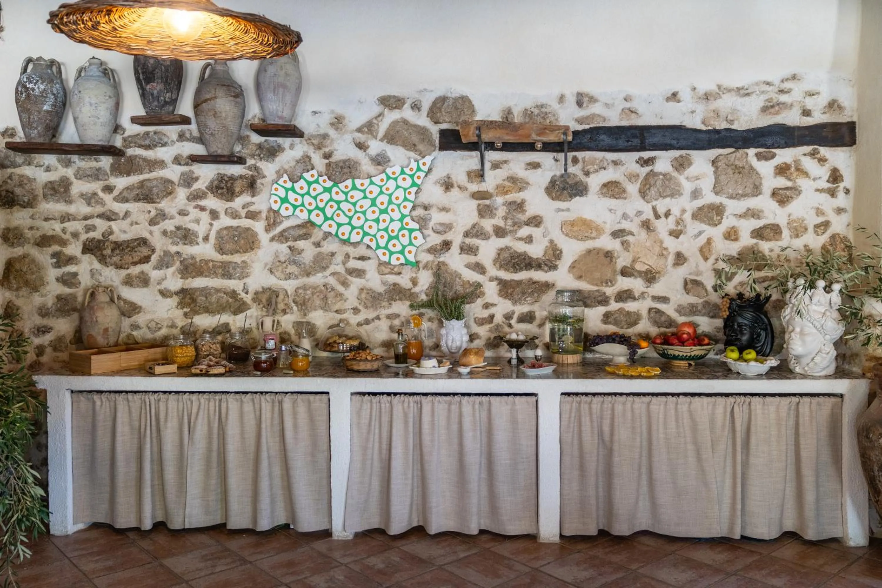 Buffet breakfast in Roba Degli Ulivi