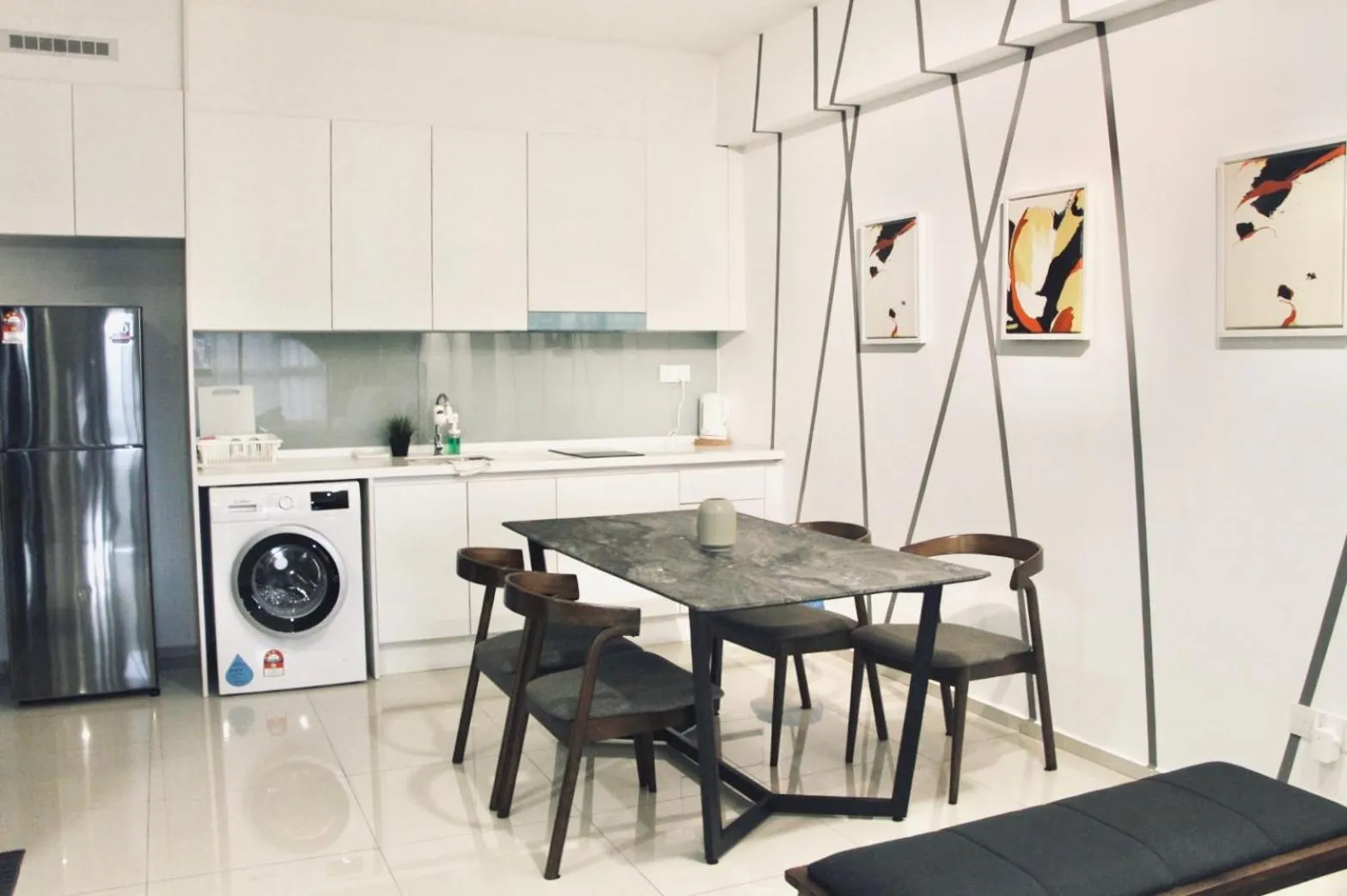 Kitchen or kitchenette in EkoCheras Designer Suite by Moka @ Cheras