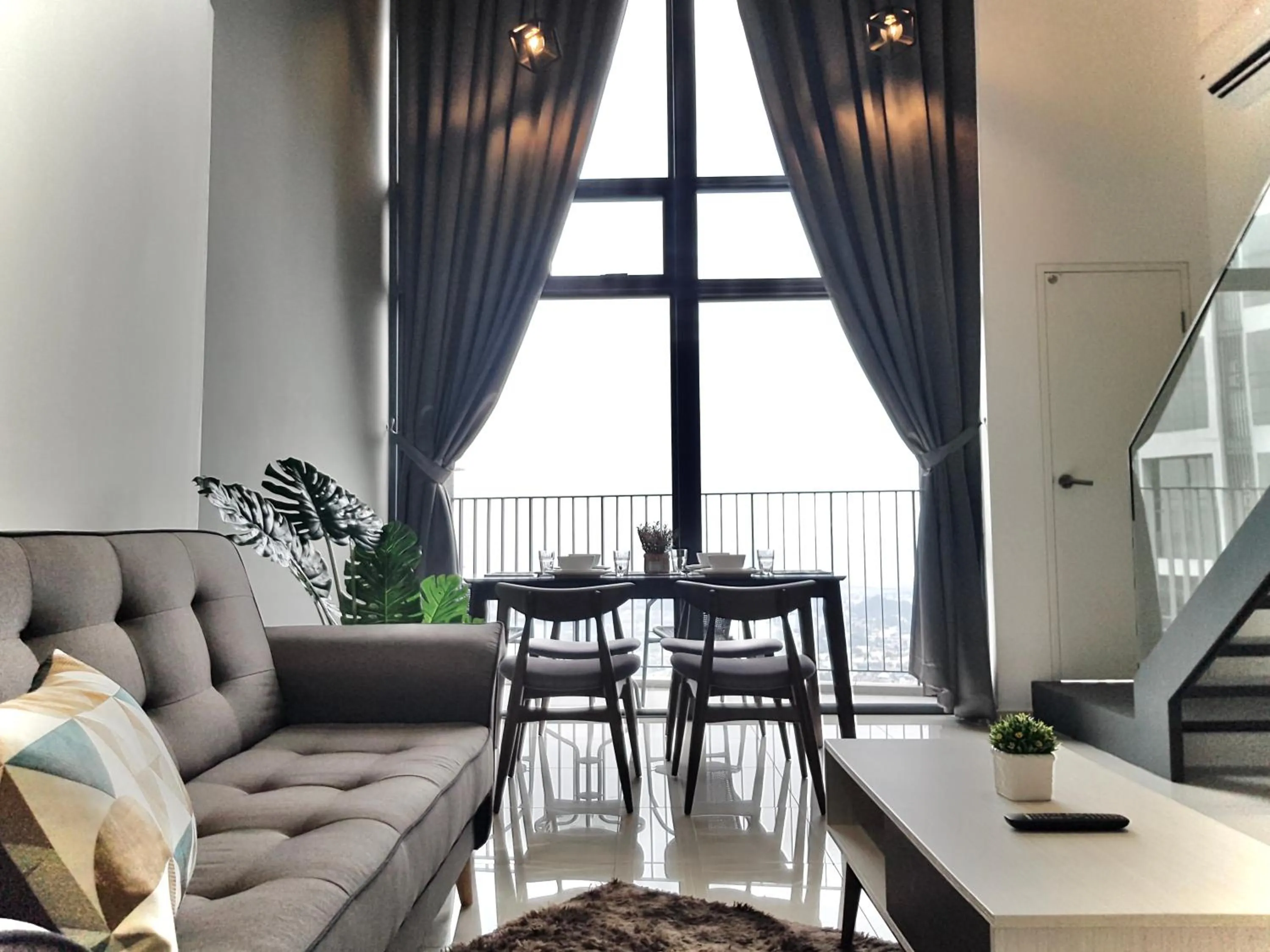 Living room in EkoCheras Designer Suite by Moka @ Cheras