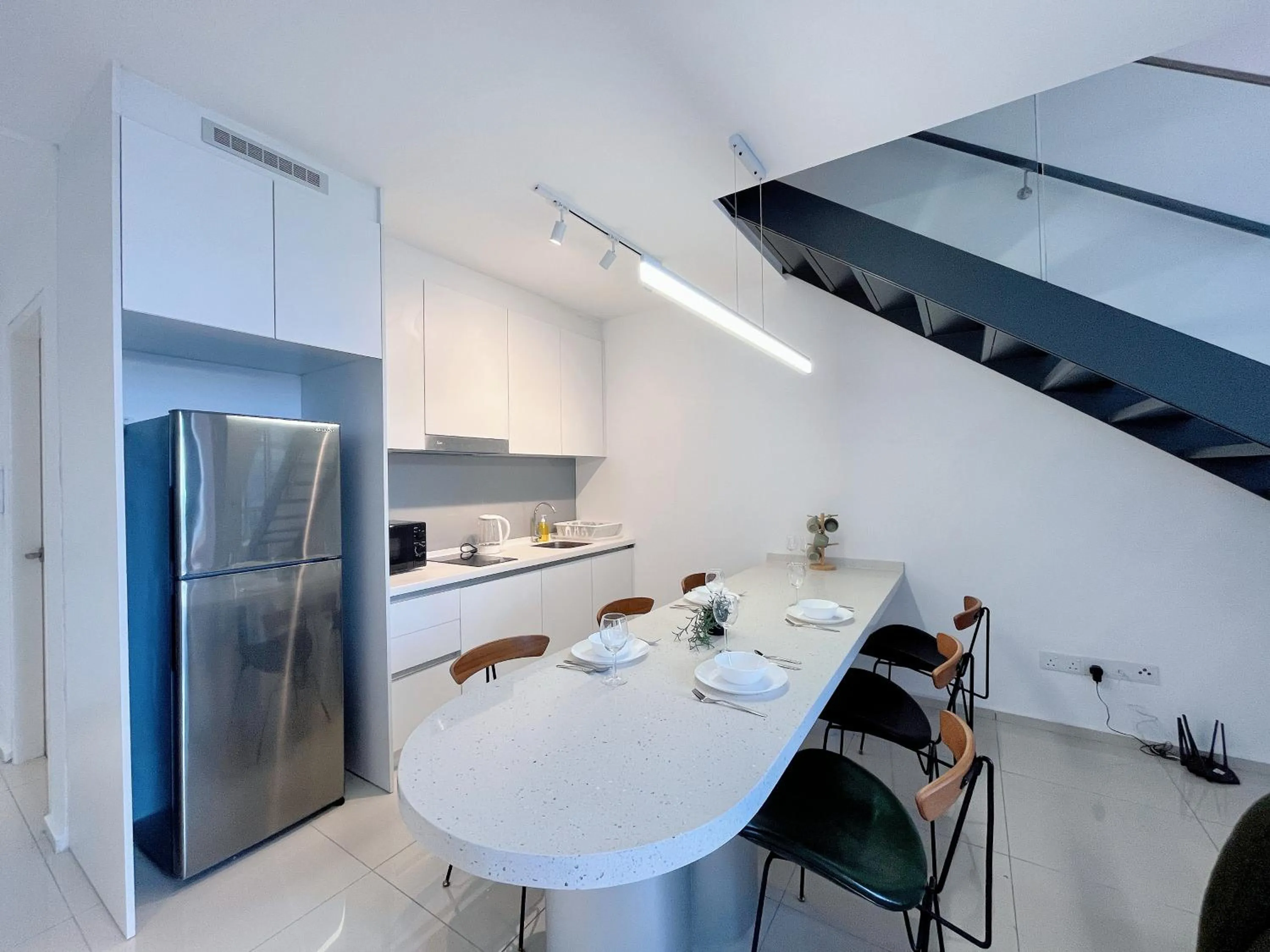 Kitchen or kitchenette in EkoCheras Designer Suite by Moka @ Cheras