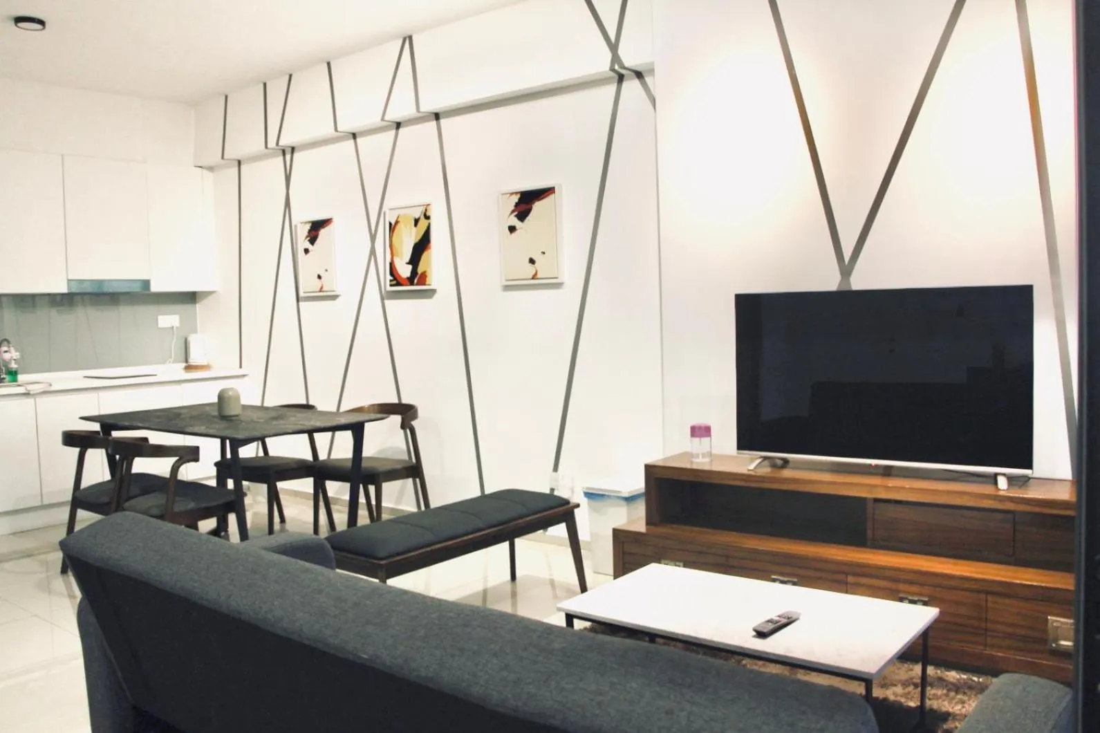 Kitchen or kitchenette in EkoCheras Designer Suite by Moka @ Cheras