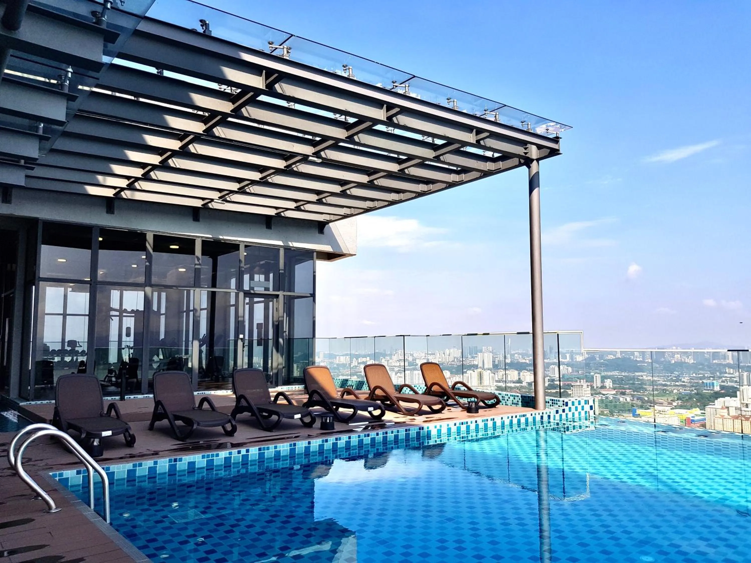 Swimming pool in EkoCheras Designer Suite by Moka @ Cheras