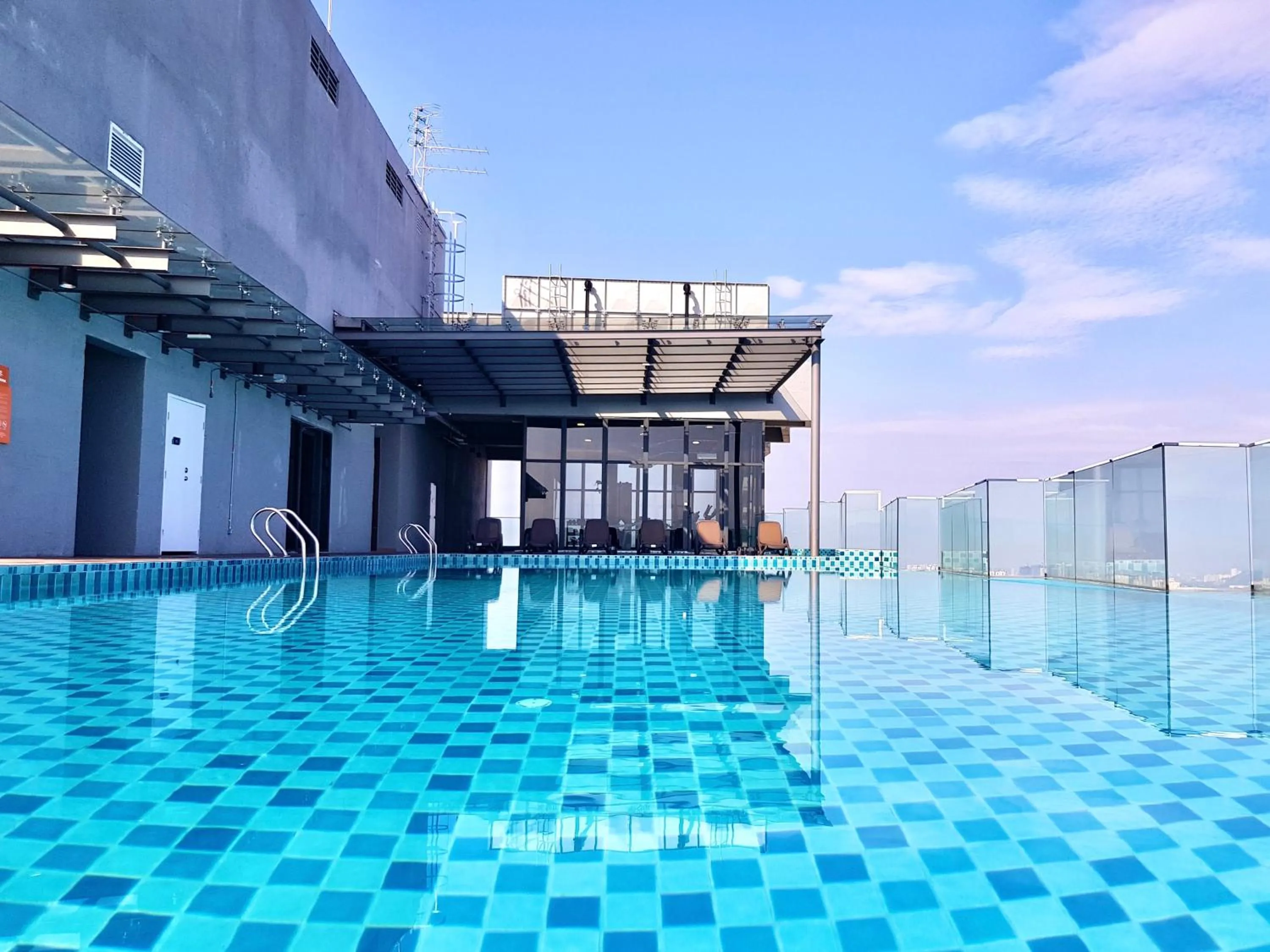 Swimming pool in EkoCheras Designer Suite by Moka @ Cheras