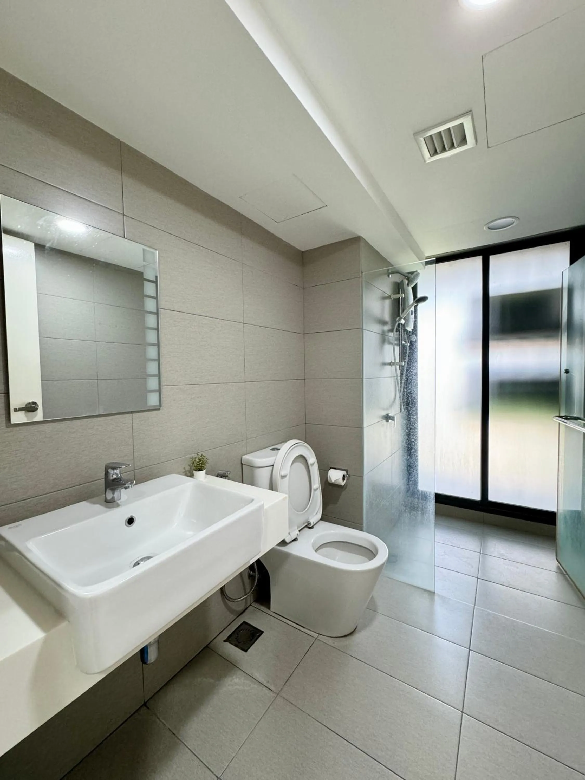 Bathroom in EkoCheras Designer Suite by Moka @ Cheras