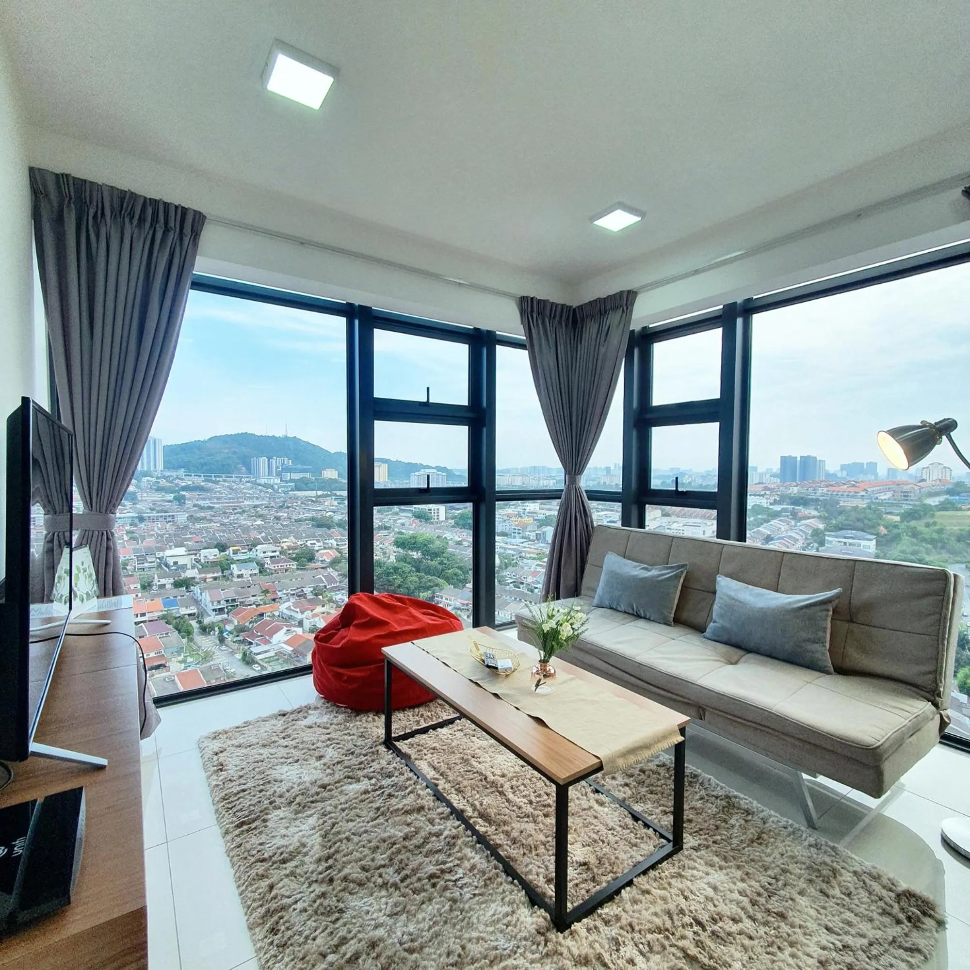 Living room in EkoCheras Designer Suite by Moka @ Cheras