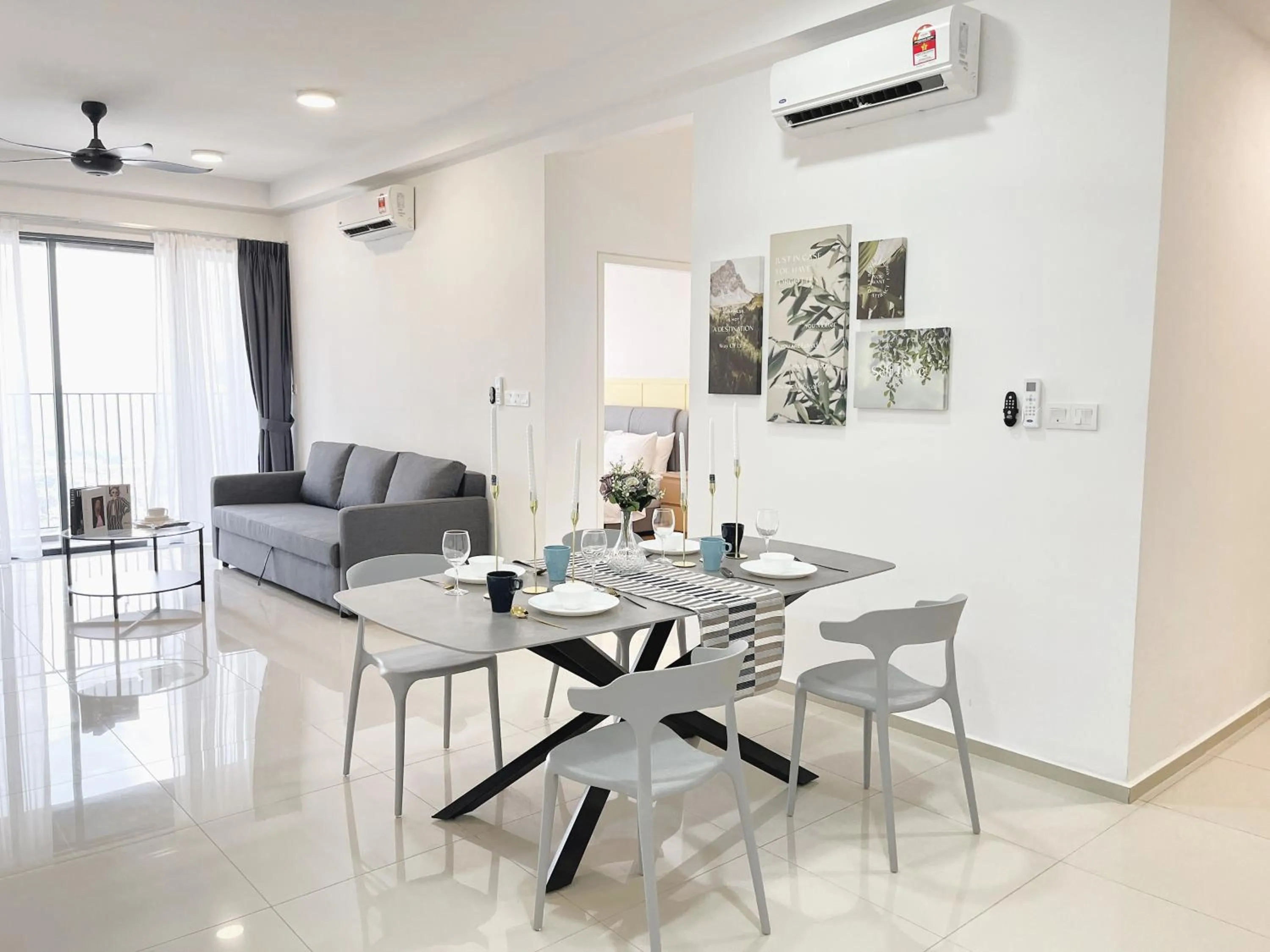 Living room in EkoCheras Designer Suite by Moka @ Cheras