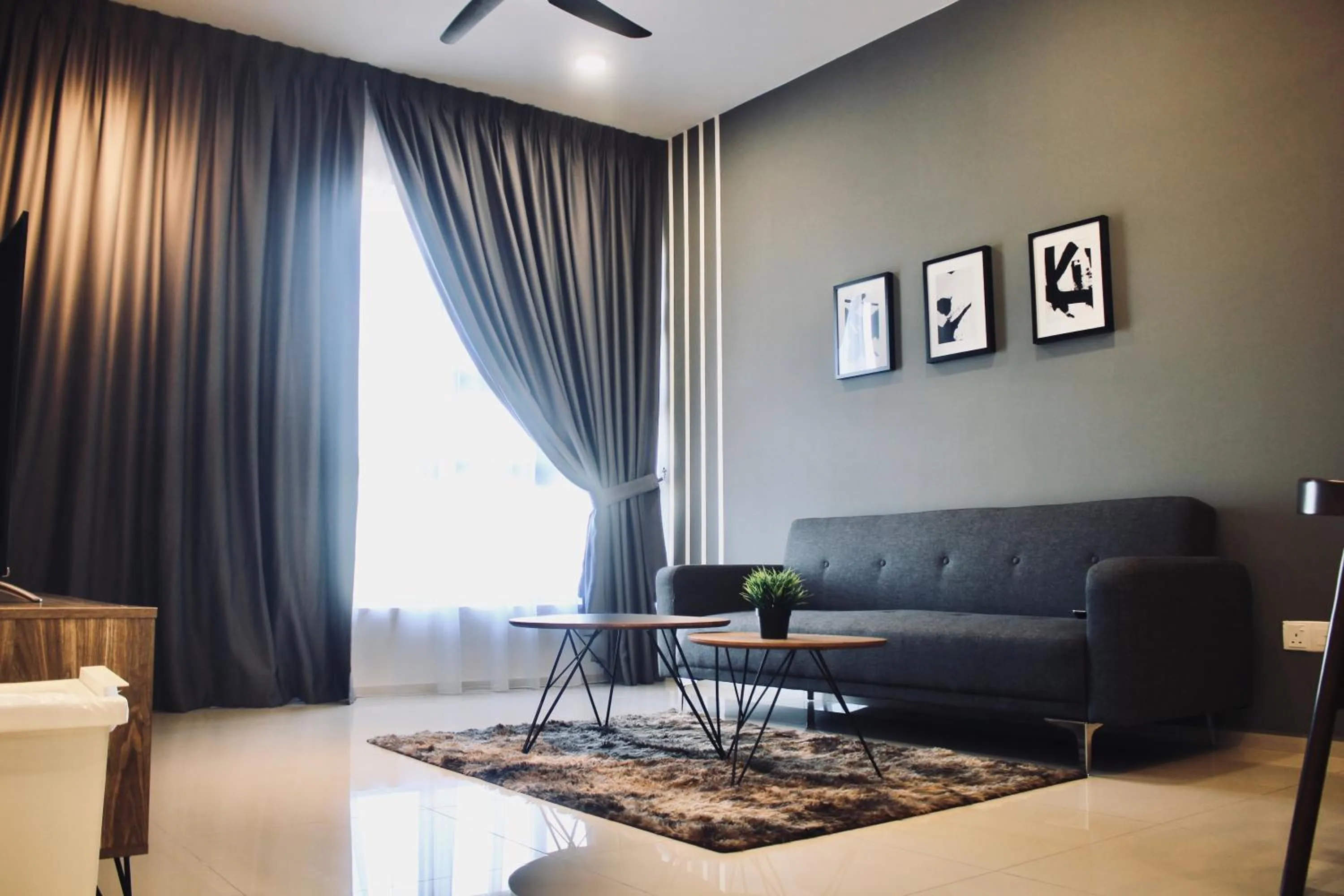 Living room in EkoCheras Designer Suite by Moka @ Cheras