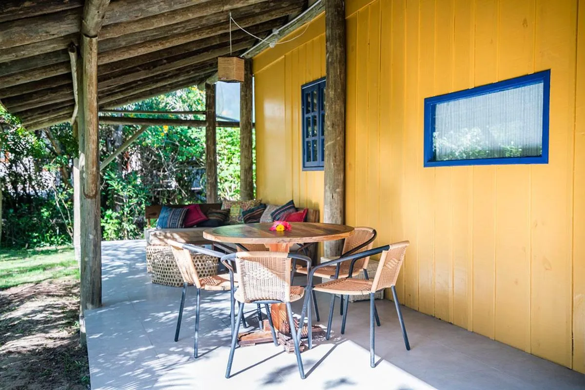 Patio in Pousada Mevlana Garden