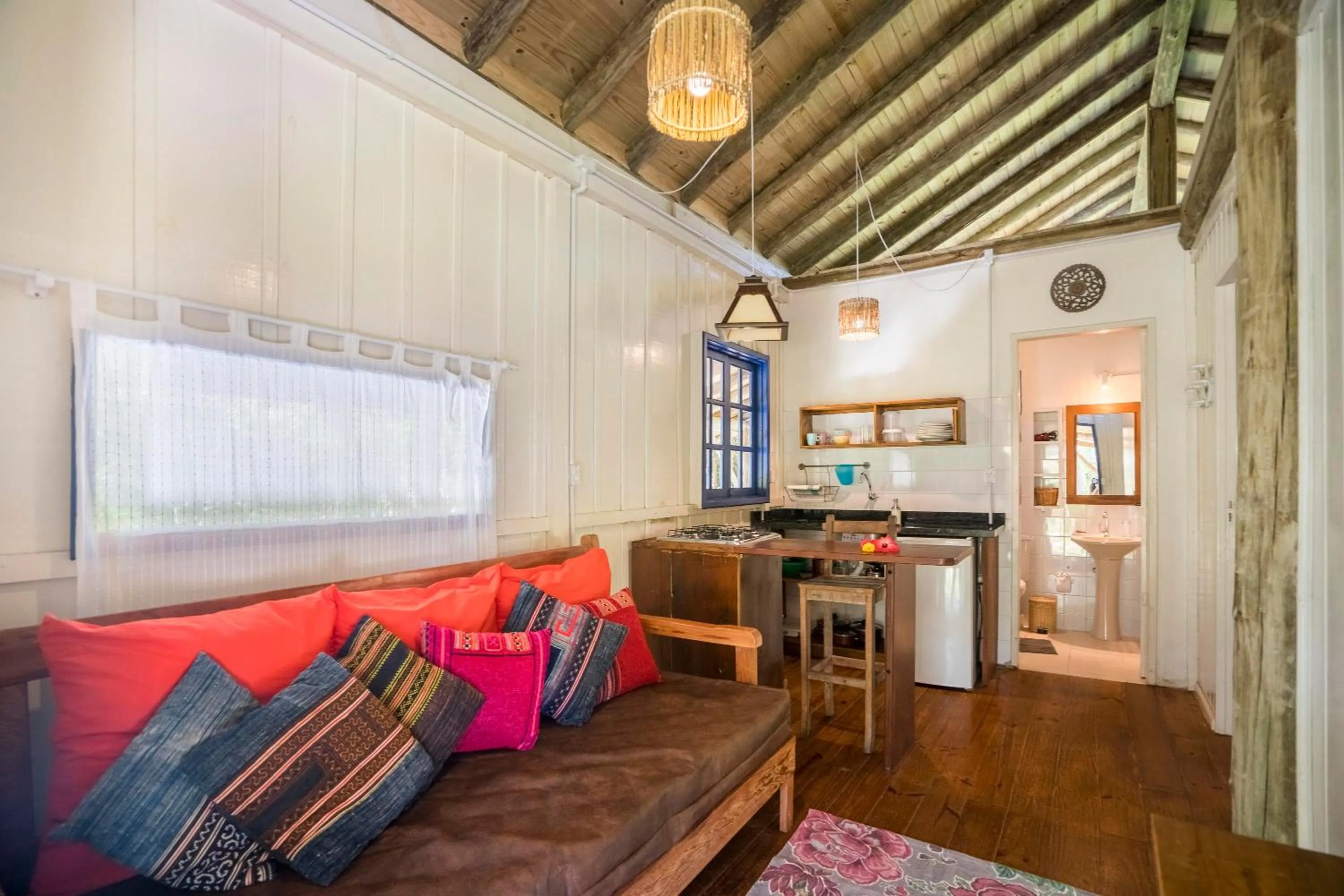 Living room in Pousada Mevlana Garden