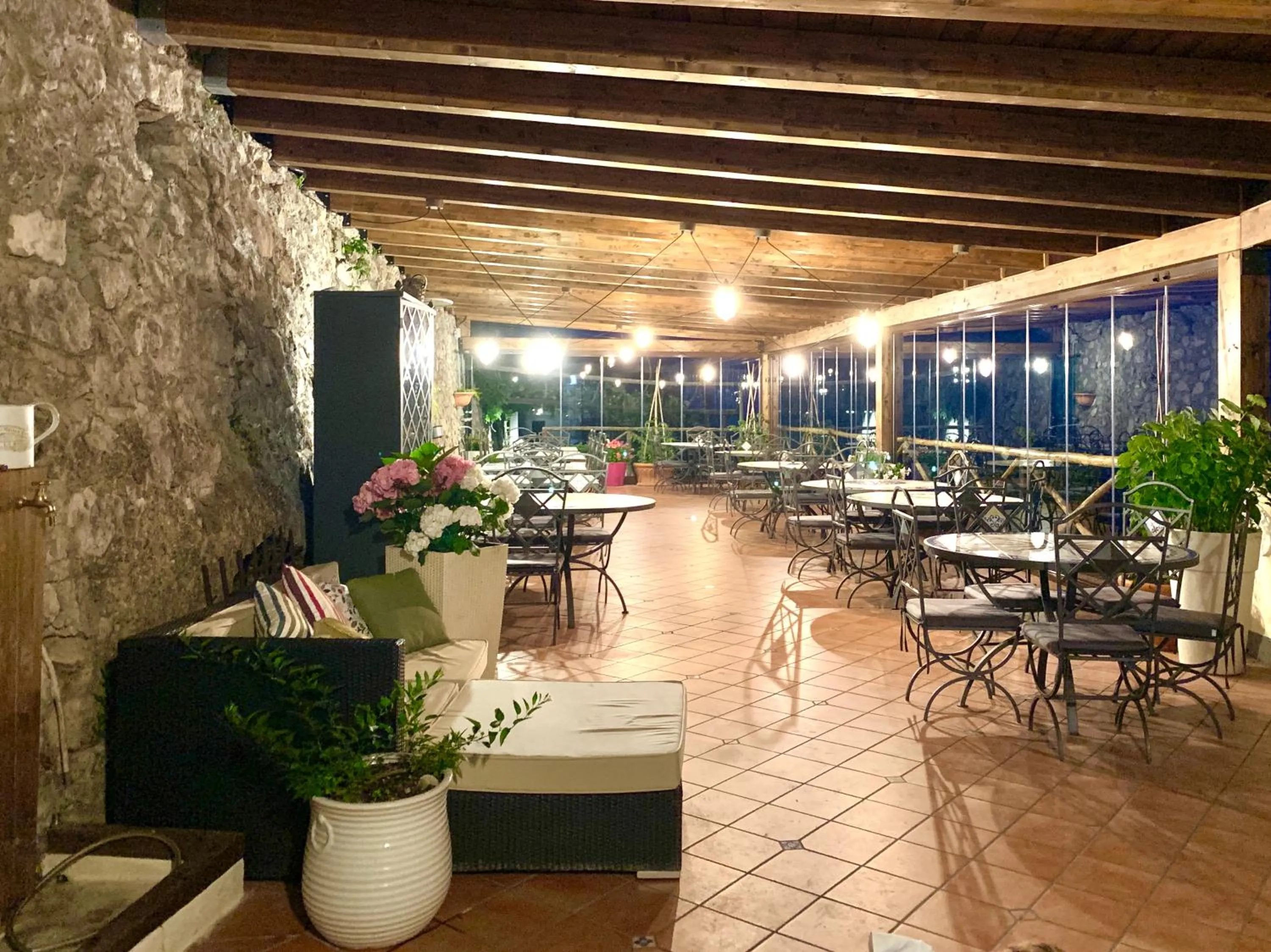 Patio in Agriturismo Sant'Alfonso