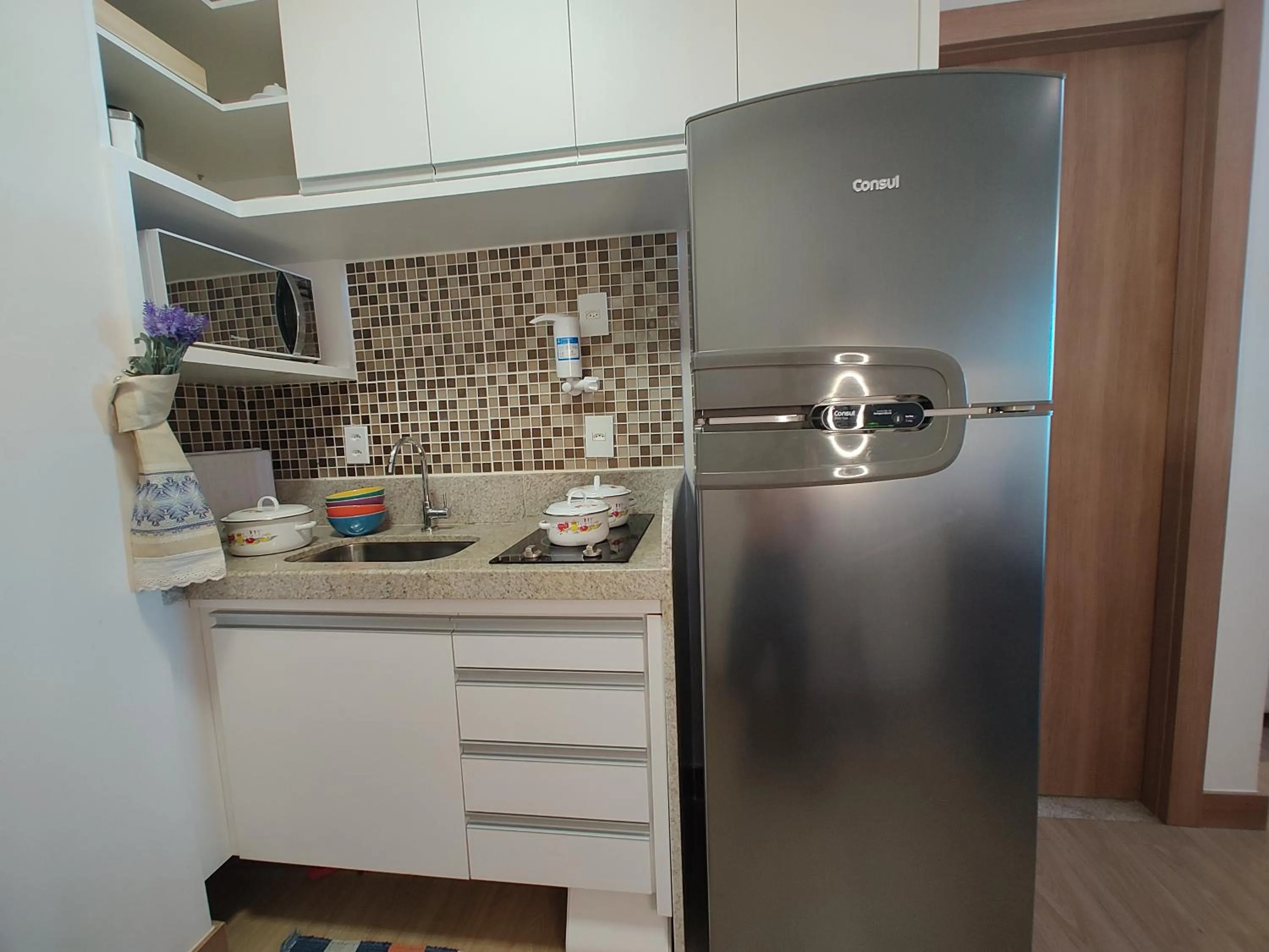 Kitchen or kitchenette in FLAT VISTA AZUL - RESIDENCIAL