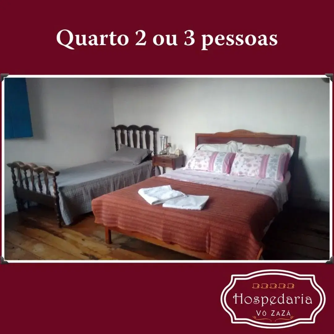 Basic Triple Room with Shared Bathroom in Hospedaria Vó Zazá Basic Triple Room with Shared Bathroom in Hospedaria Vó Zazá