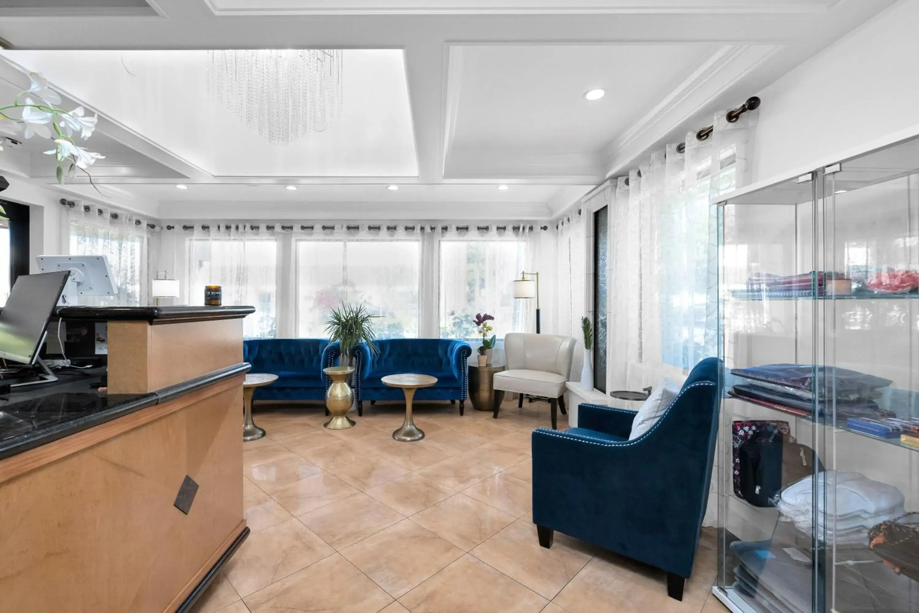 Lobby or reception in The Millwood Lobby or reception in The Millwood