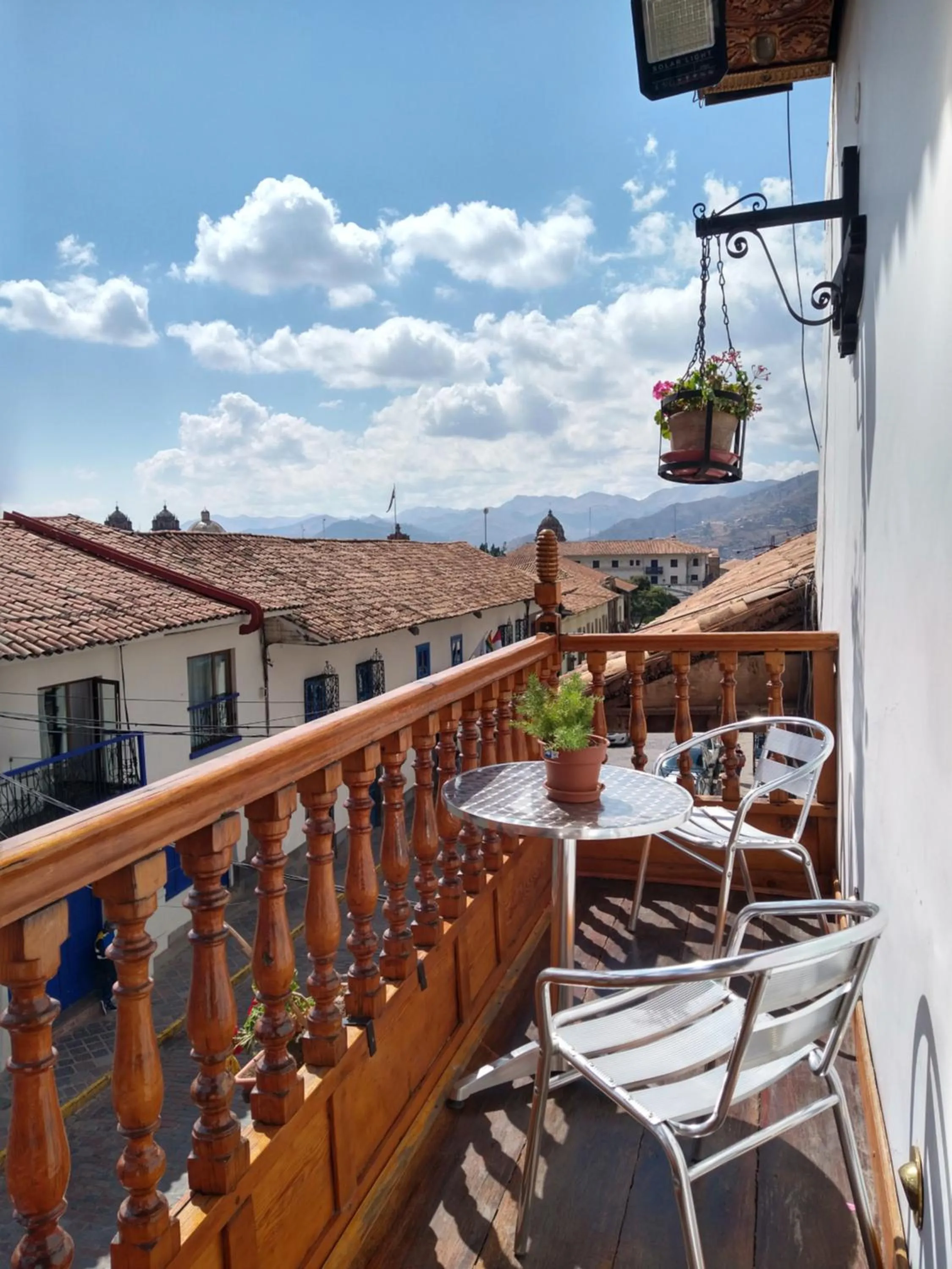 Balcony/Terrace in Casona Corrales Hotel Boutique
