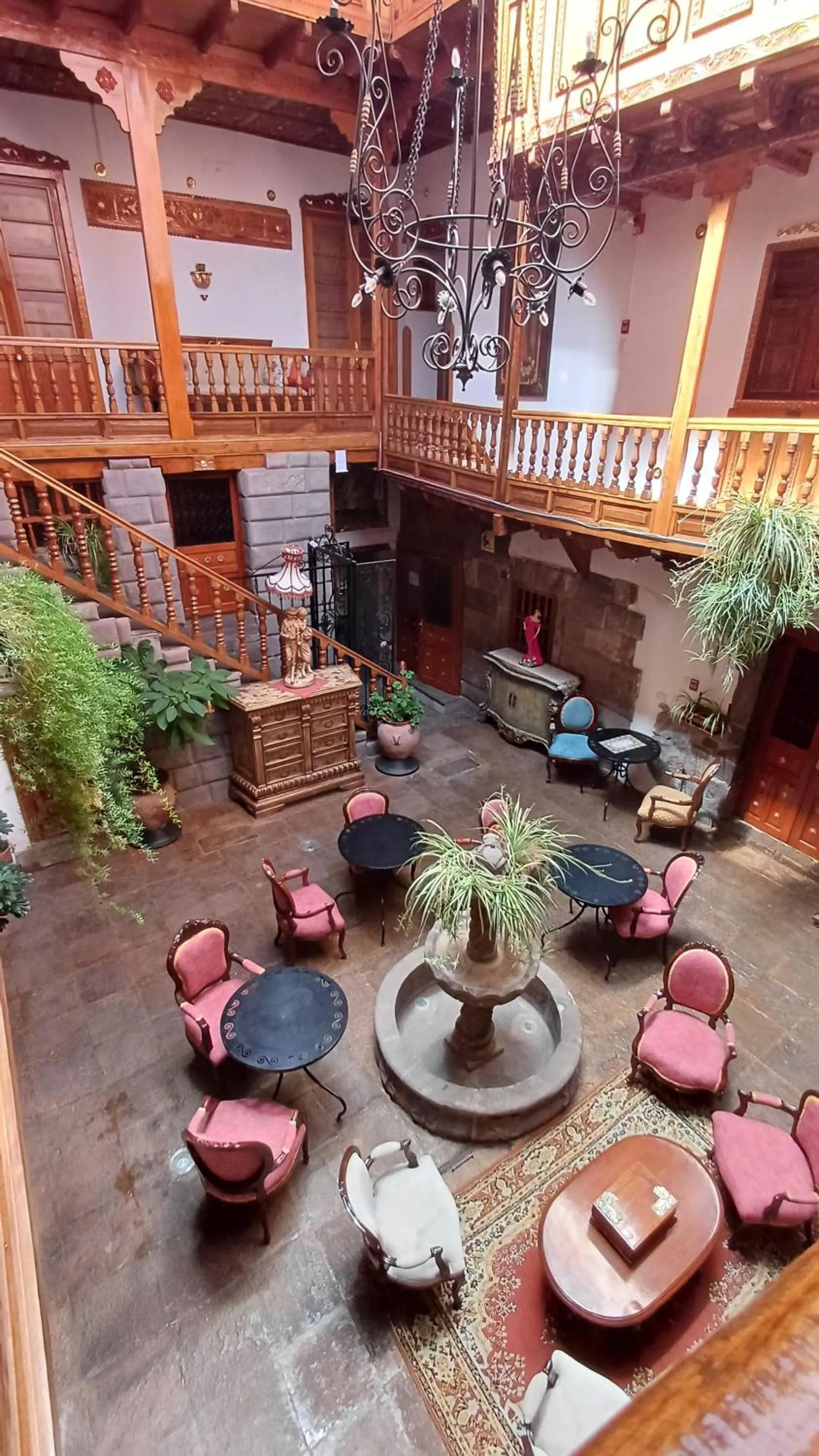 Patio in Casona Corrales Hotel Boutique