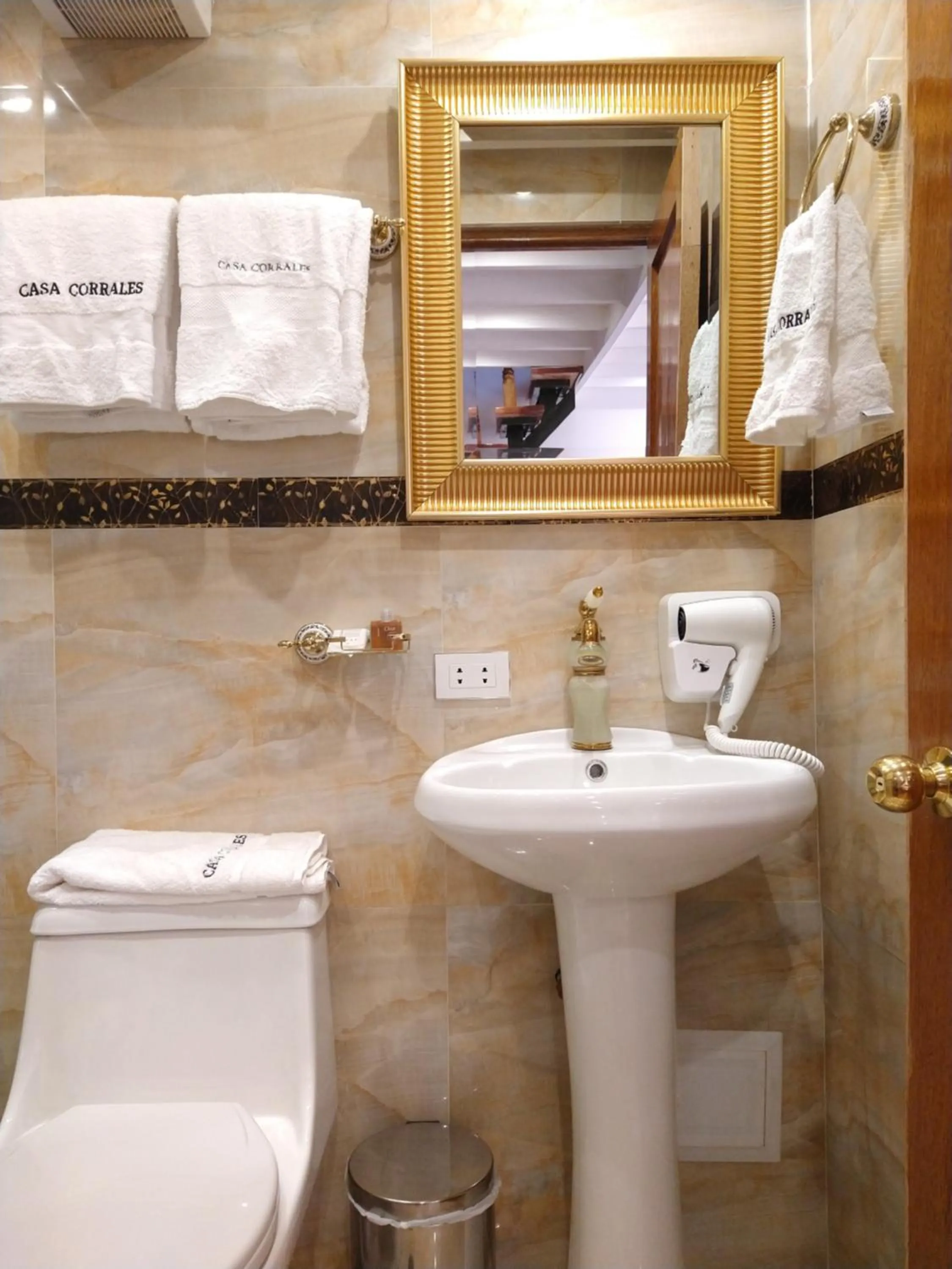 Bathroom in Casona Corrales Hotel Boutique