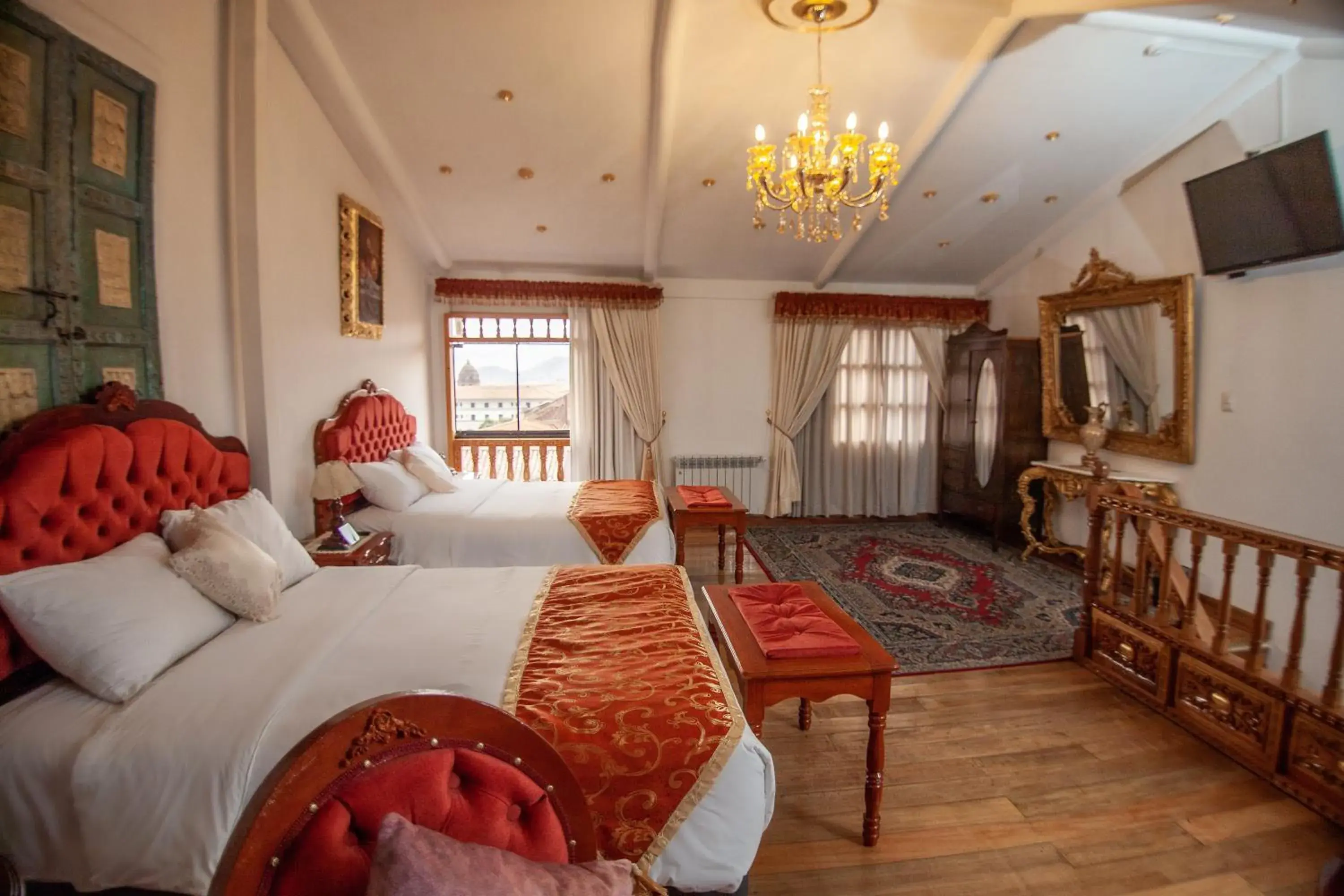 Quadruple Room in Casona Corrales Hotel Boutique Quadruple Room in Casona Corrales Hotel Boutique