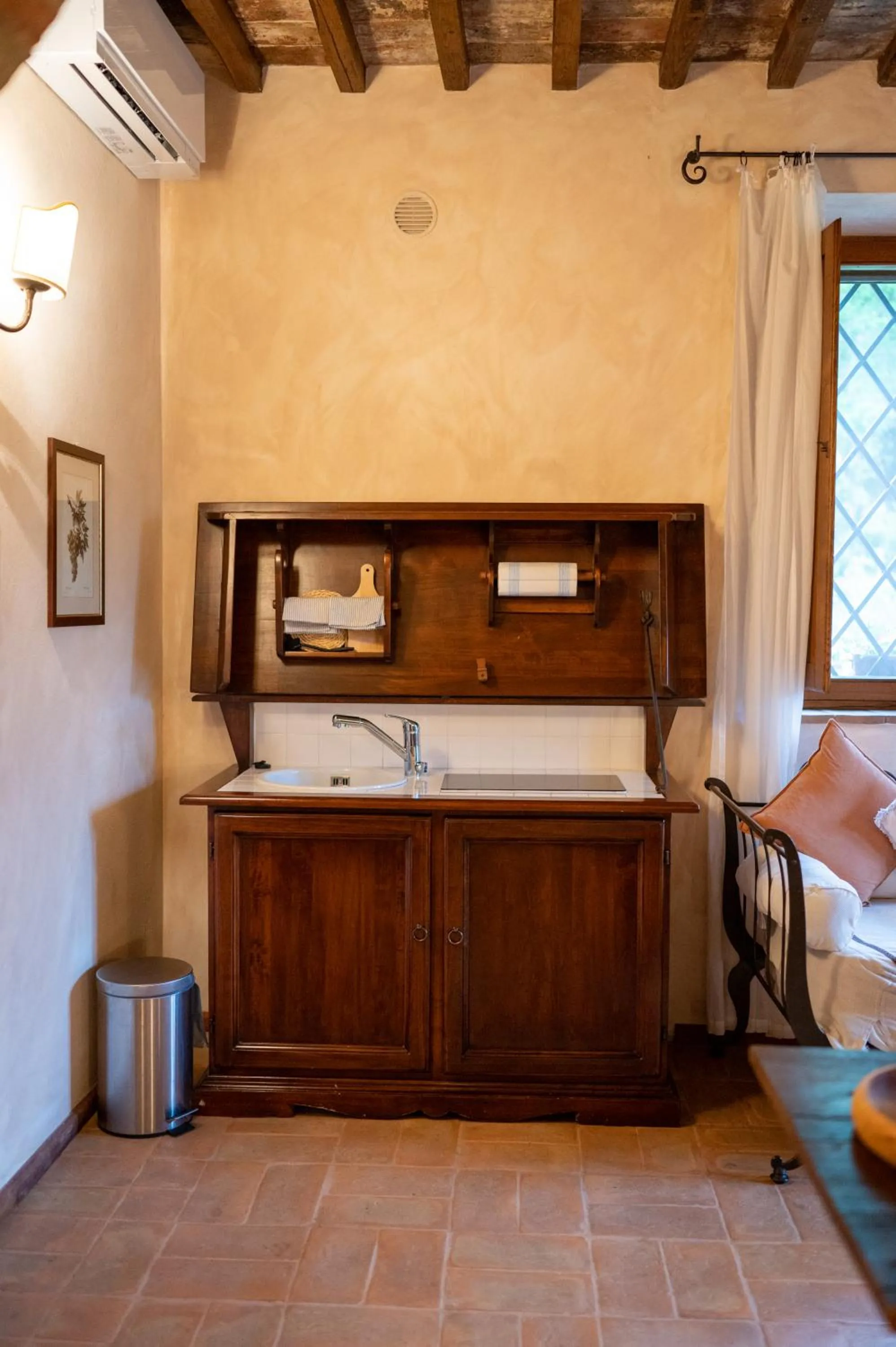 Kitchen or kitchenette in Agriturismo San Gallo