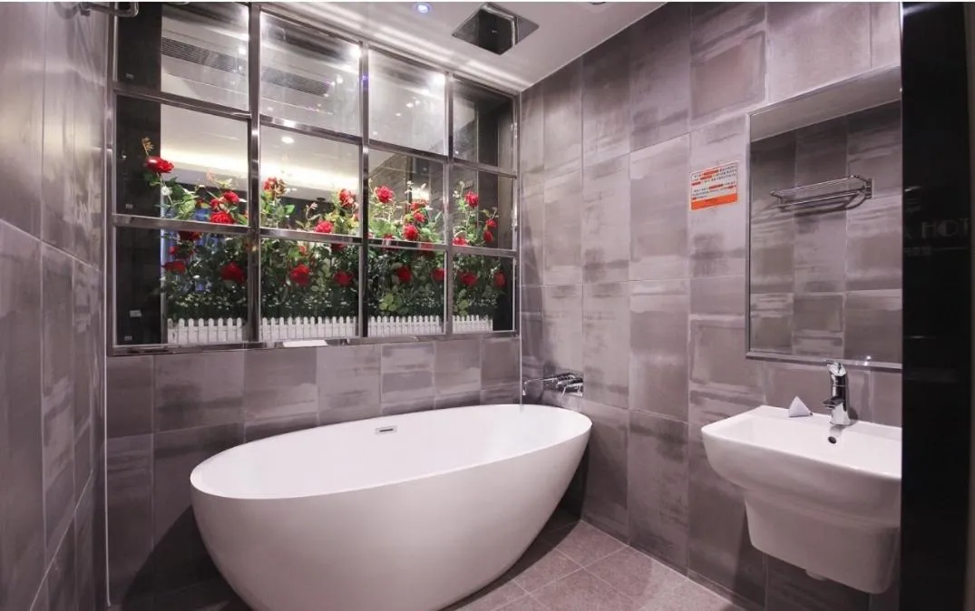 Shower in Idea Hotel