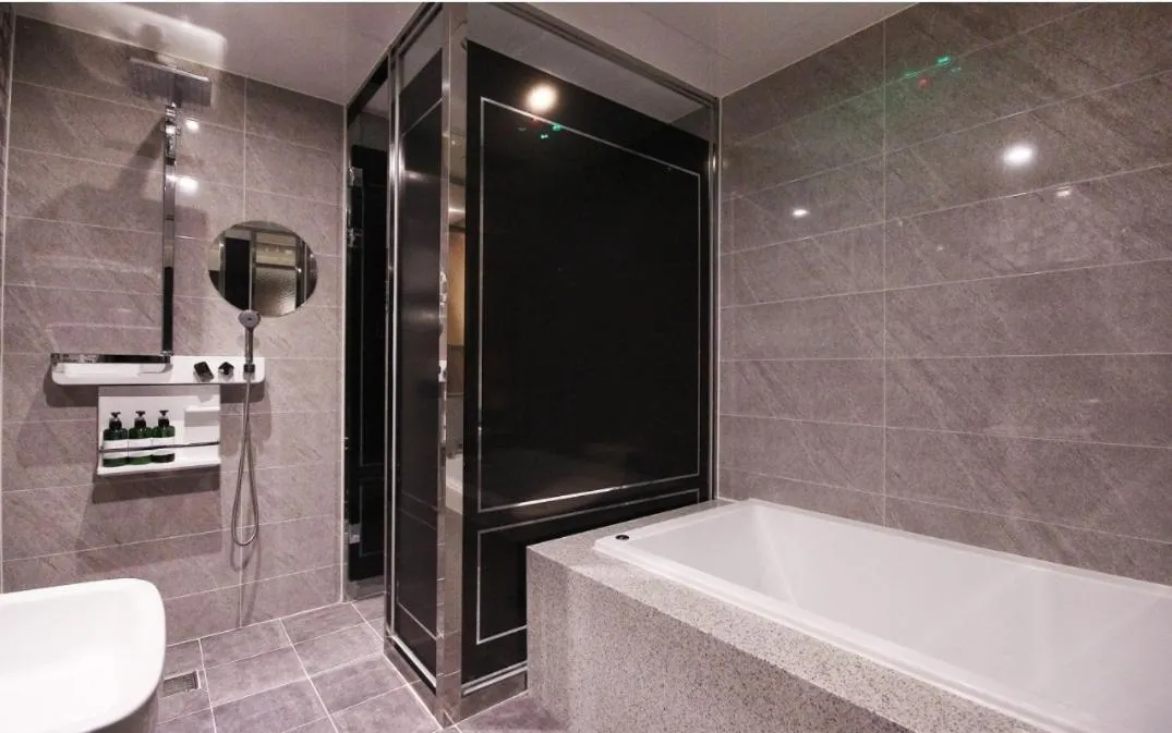 Shower in Idea Hotel
