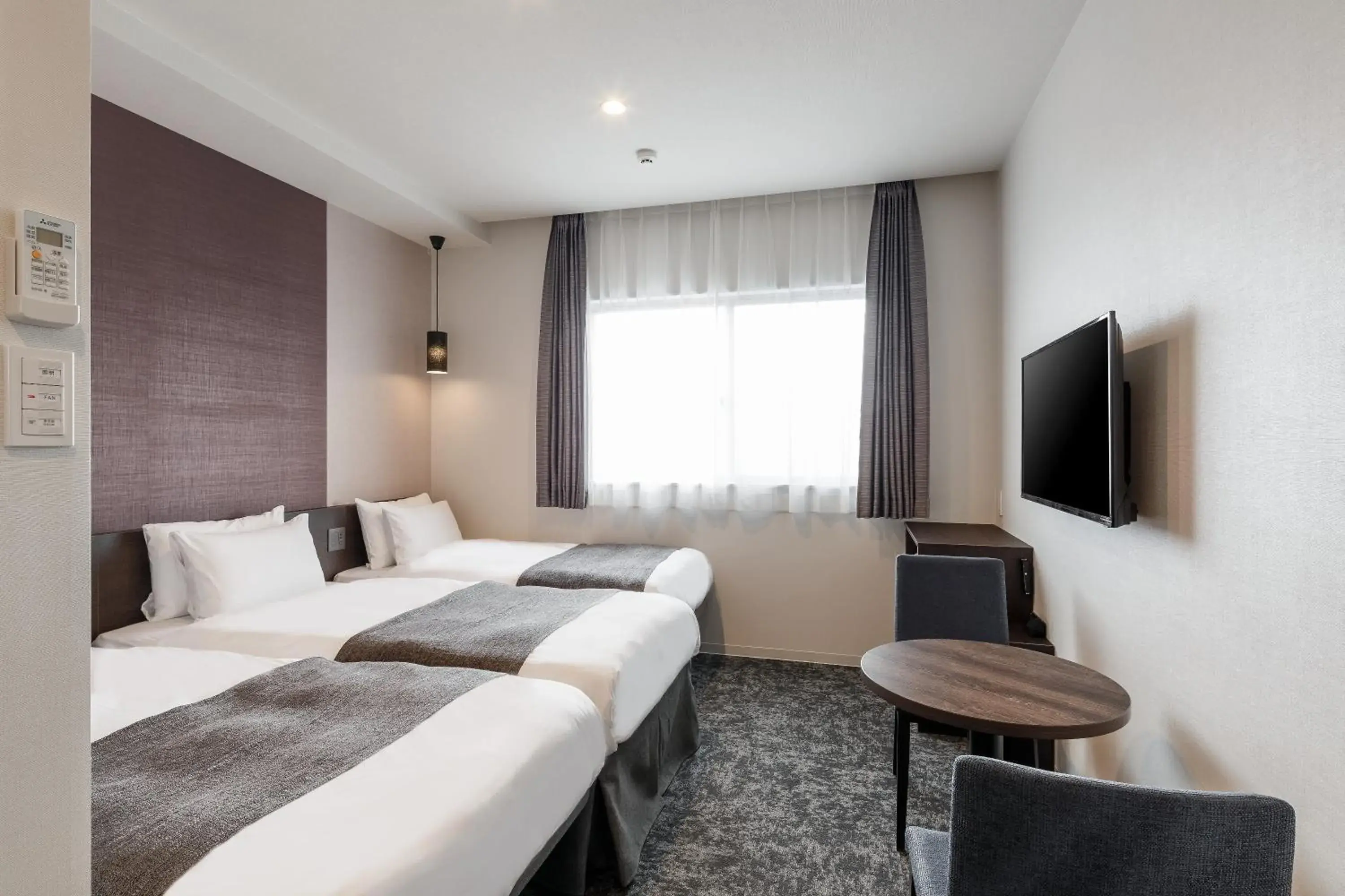 Photo of the whole room, Bed in M's Hotel Kyoto Station Kasuga Photo of the whole room, Bed in M's Hotel Kyoto Station Kasuga