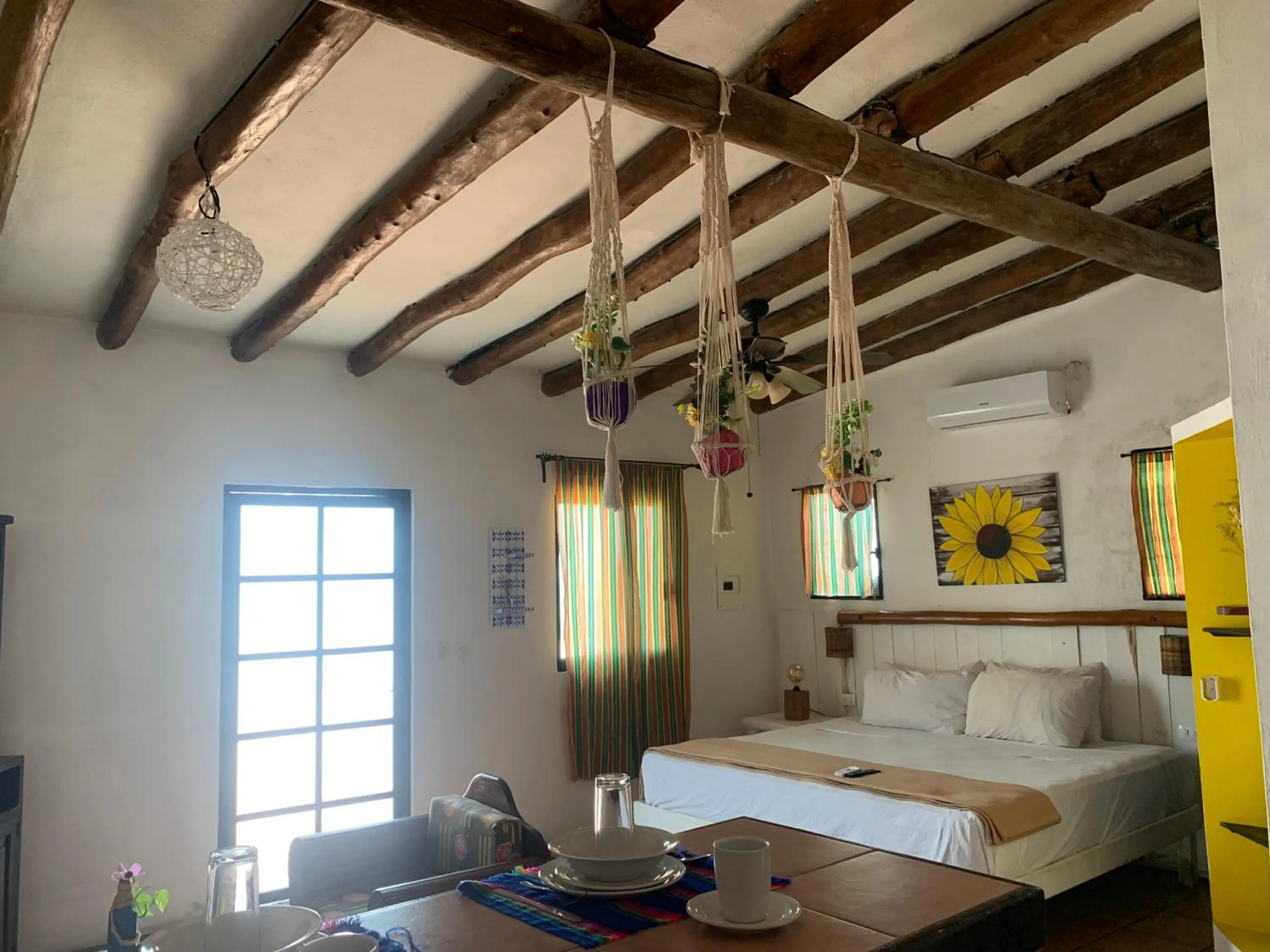 Bed in Casa CARIBE Cancun