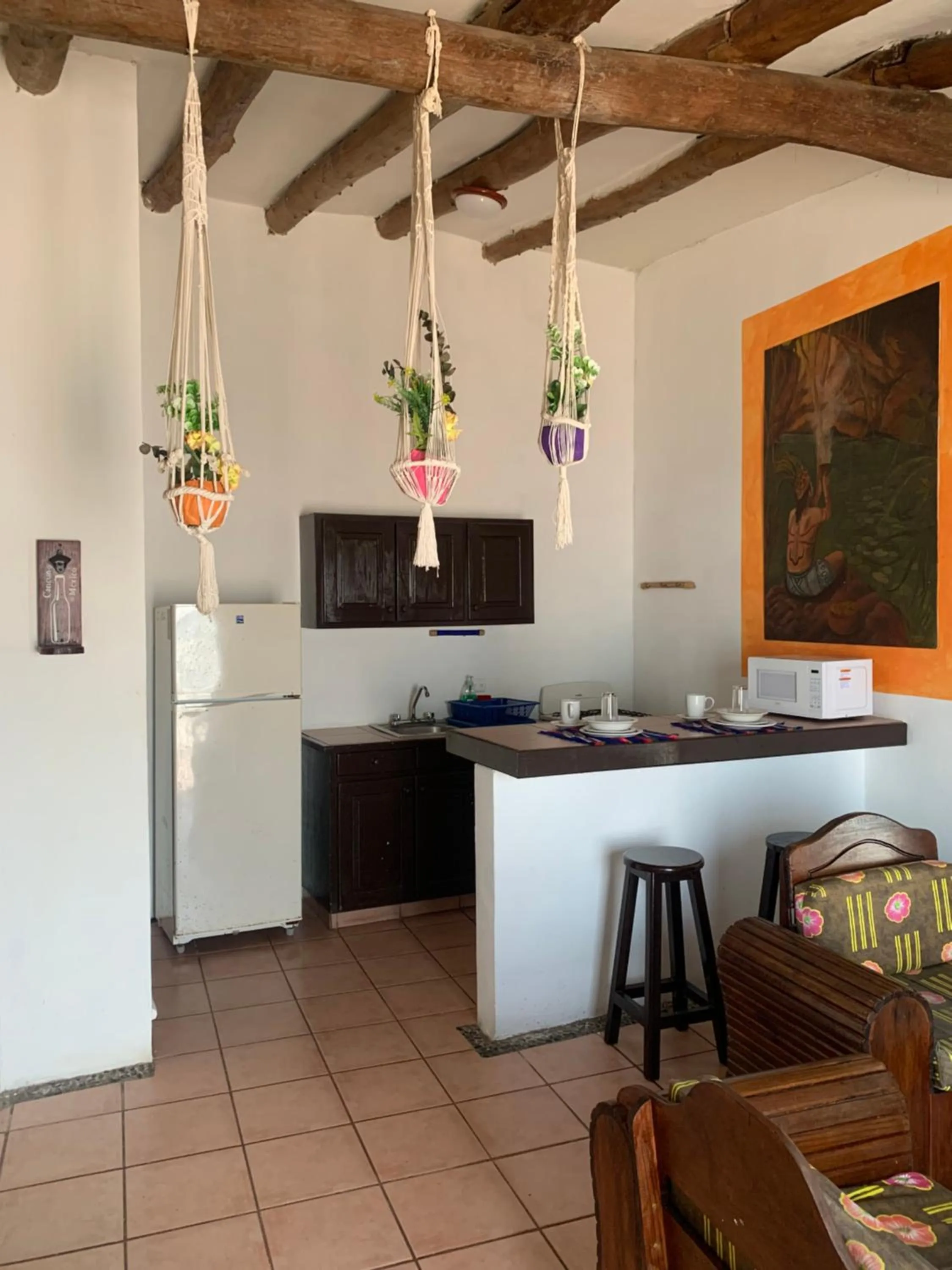 Kitchen or kitchenette in Casa CARIBE Cancun