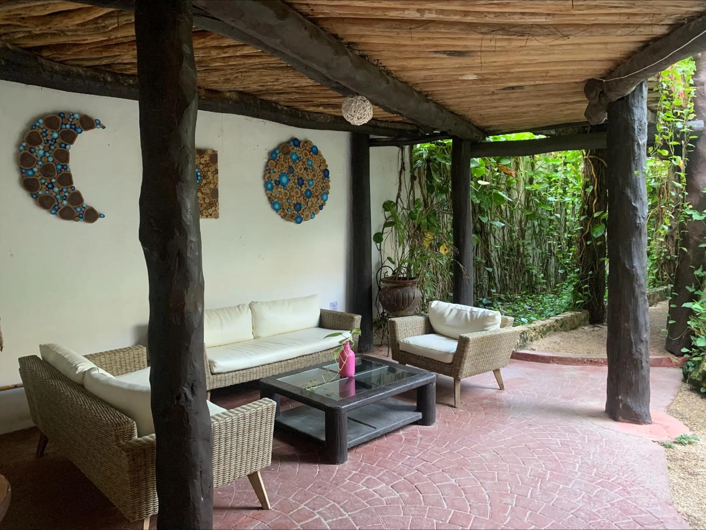 Patio in Casa CARIBE Cancun