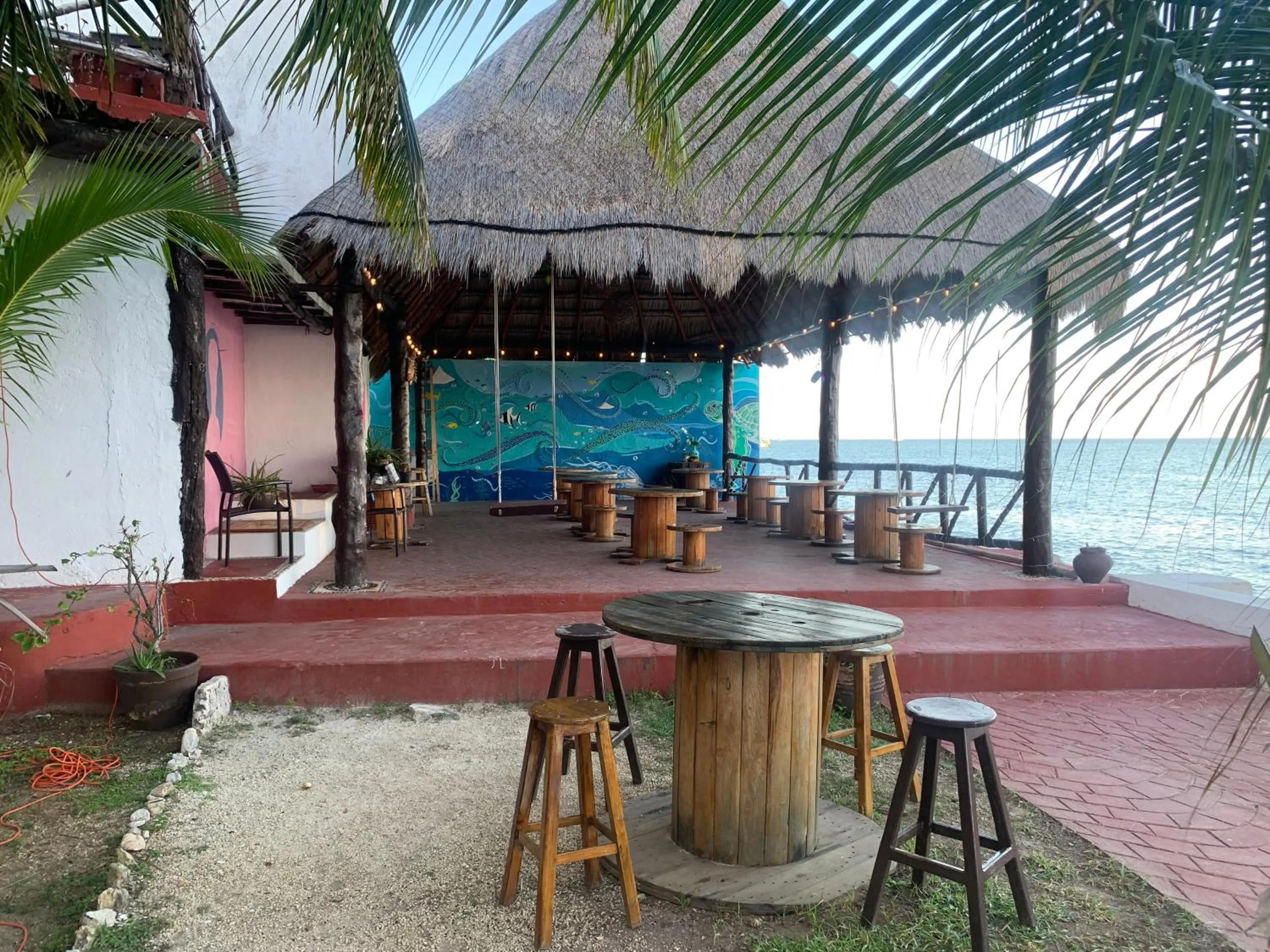 Dining area in Casa CARIBE Cancun