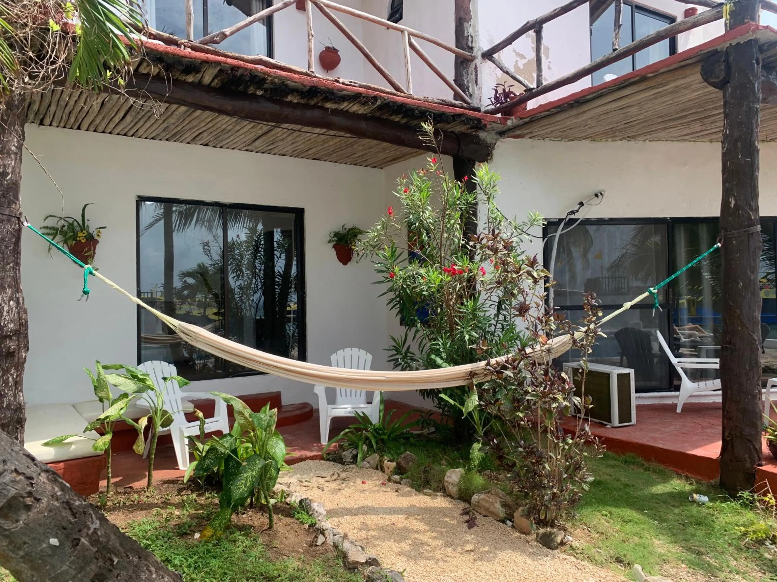 Patio in Casa CARIBE Cancun