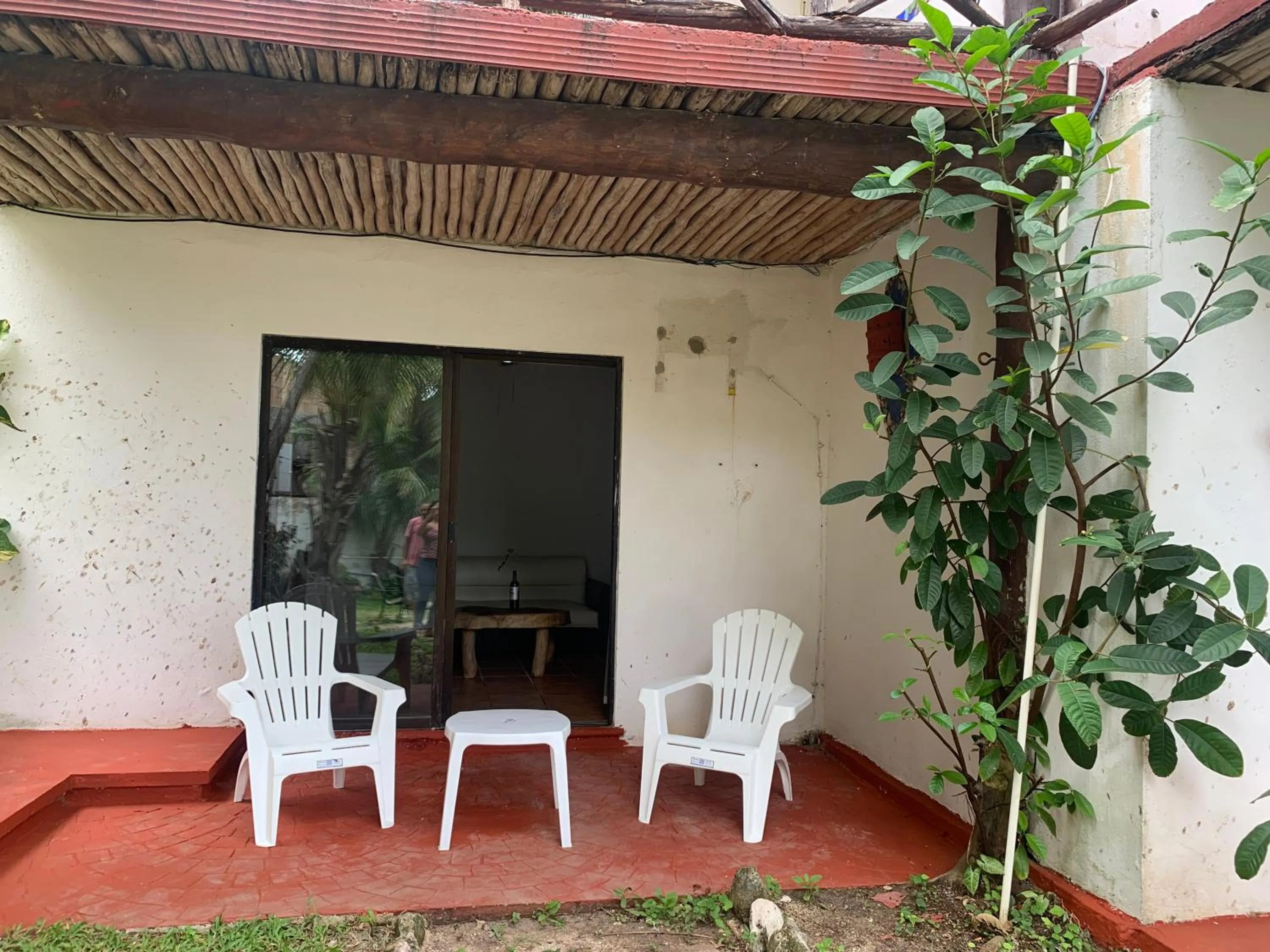 Patio in Casa CARIBE Cancun