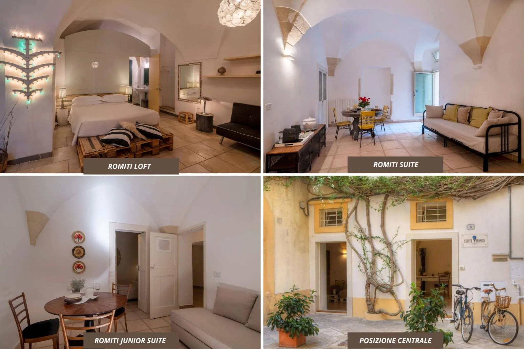 Living room in B&B Corte Dei Romiti - Lecce Selection