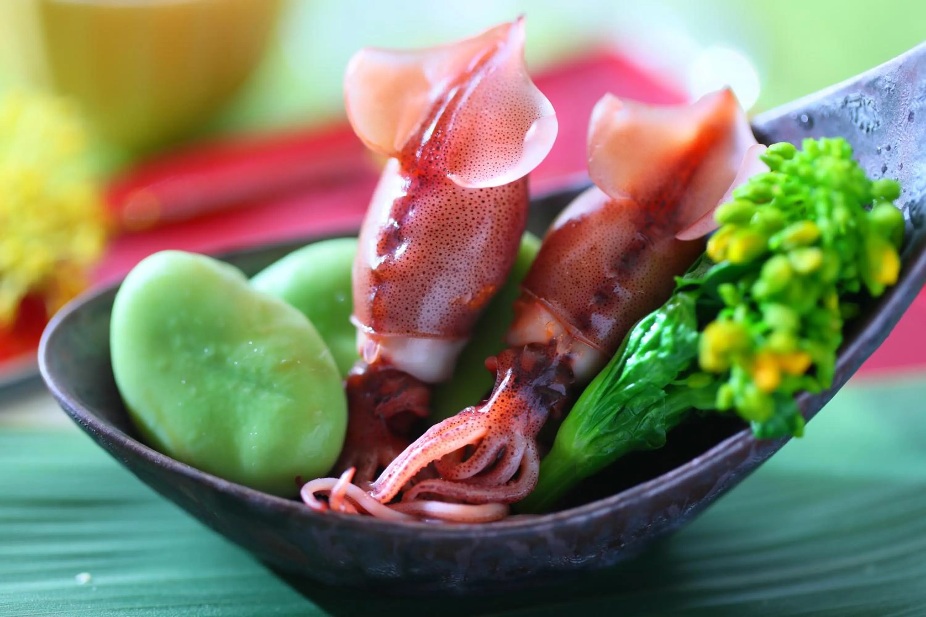 Food in Sasakura onsen Ryuunso