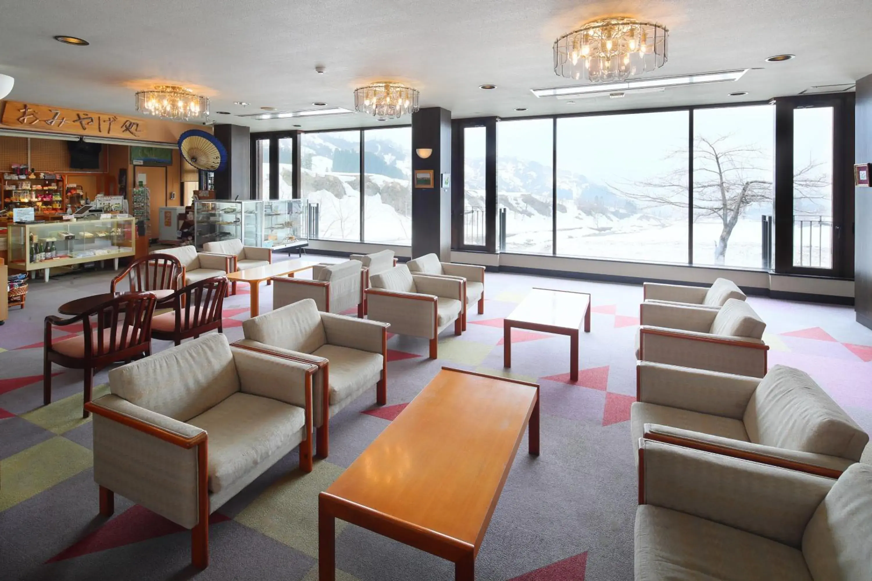 Lobby or reception in Sasakura onsen Ryuunso Lobby or reception in Sasakura onsen Ryuunso