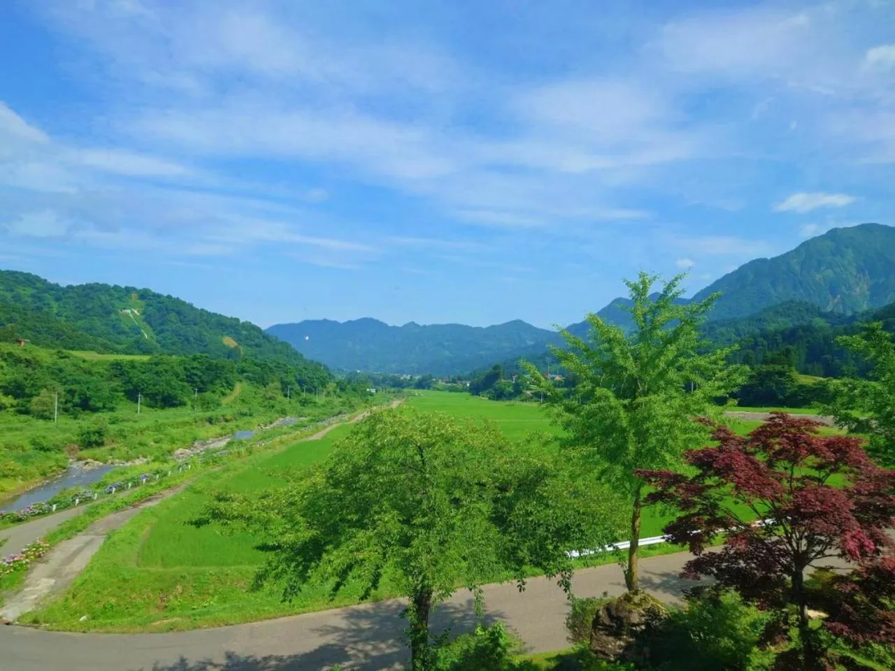View (from property/room) in Sasakura onsen Ryuunso