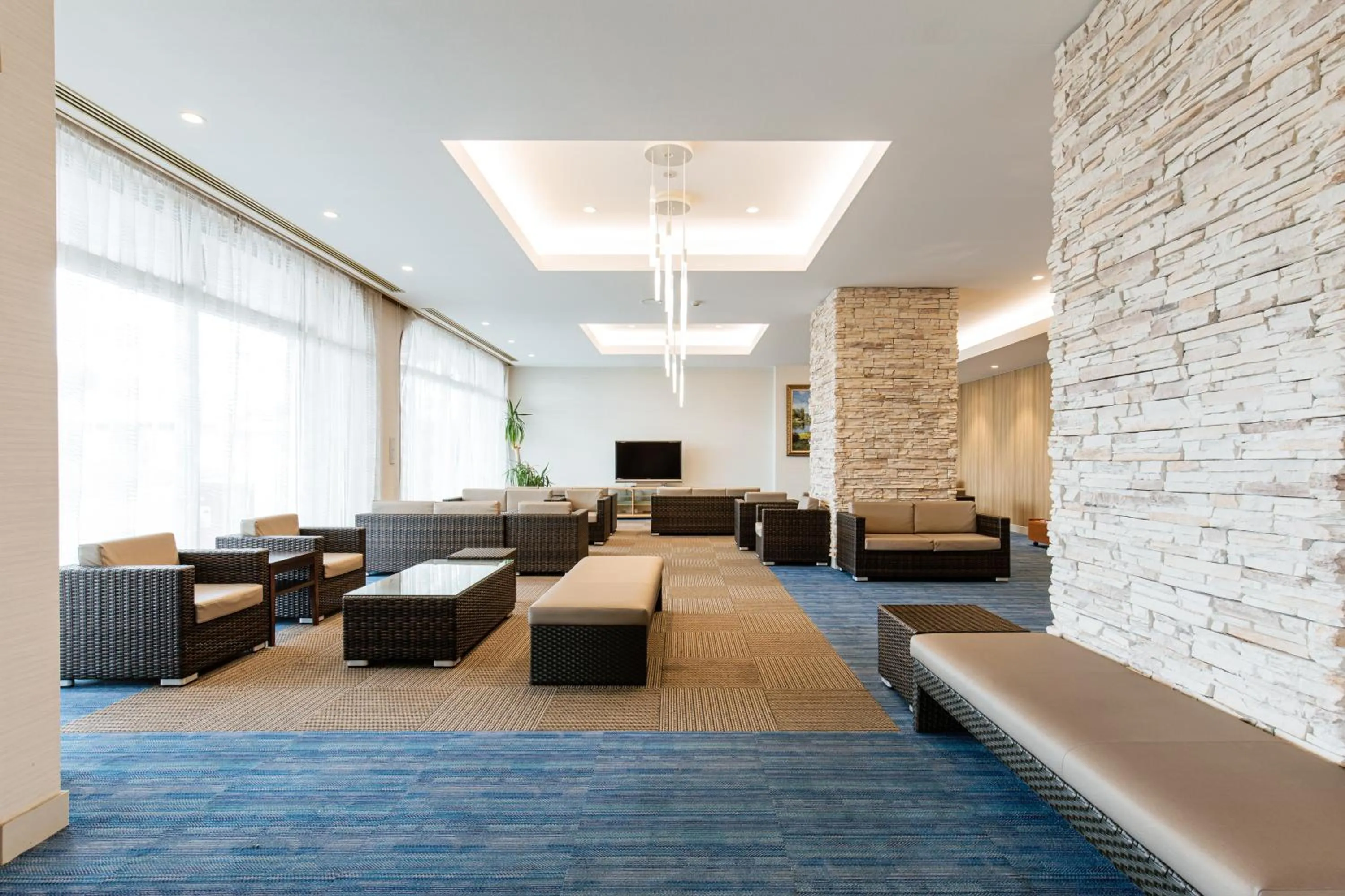 Lobby or reception in KAMENOI HOTEL Chitamihama