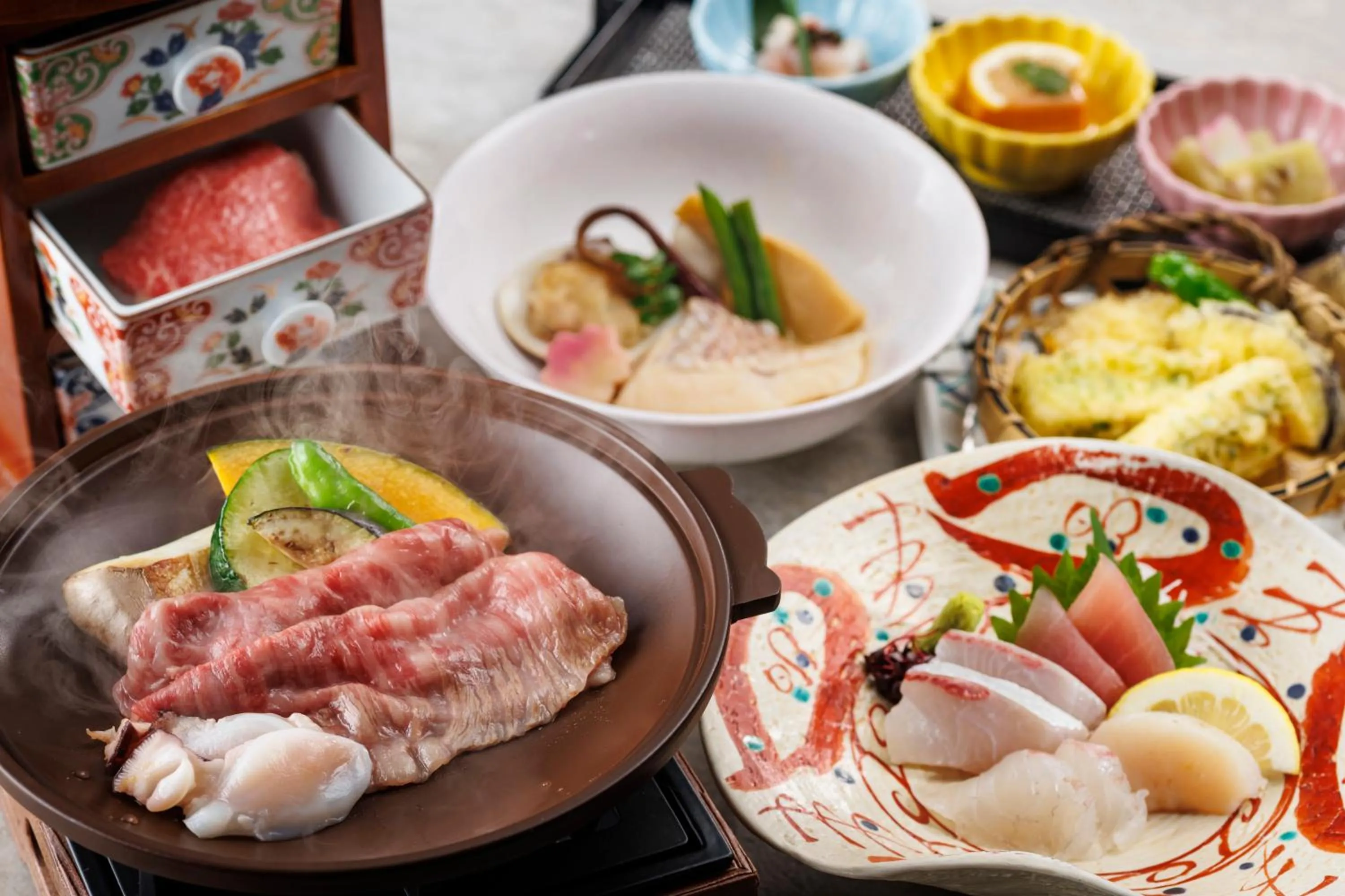 Restaurant/places to eat in KAMENOI HOTEL Chitamihama