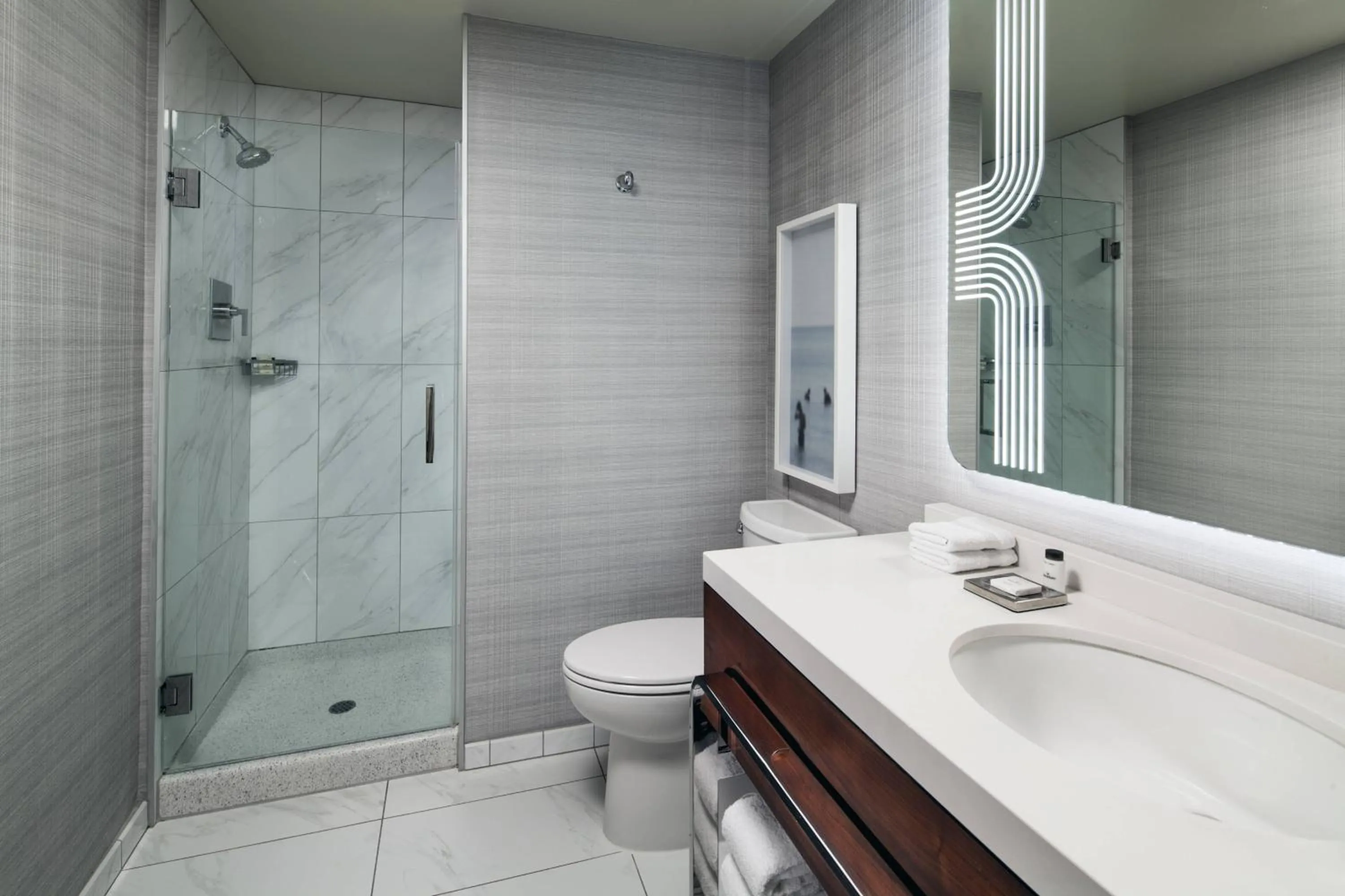 Bathroom in Sheraton Grand Los Angeles