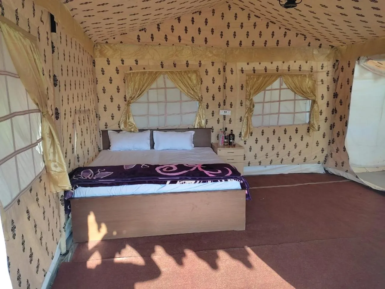 Bed in The Green Genius Resort