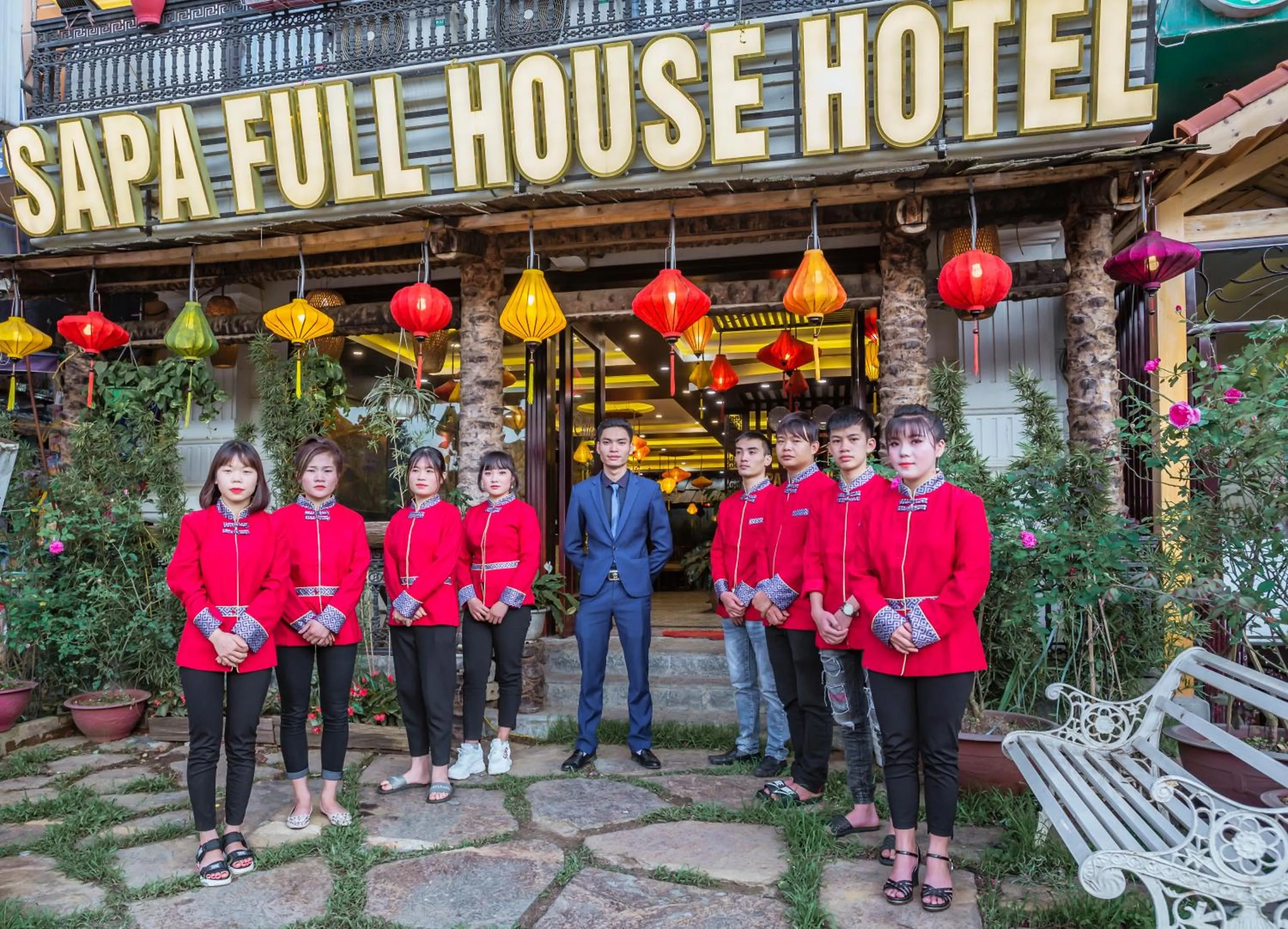 Staff in SAPA FULL HOUSE HOTEL