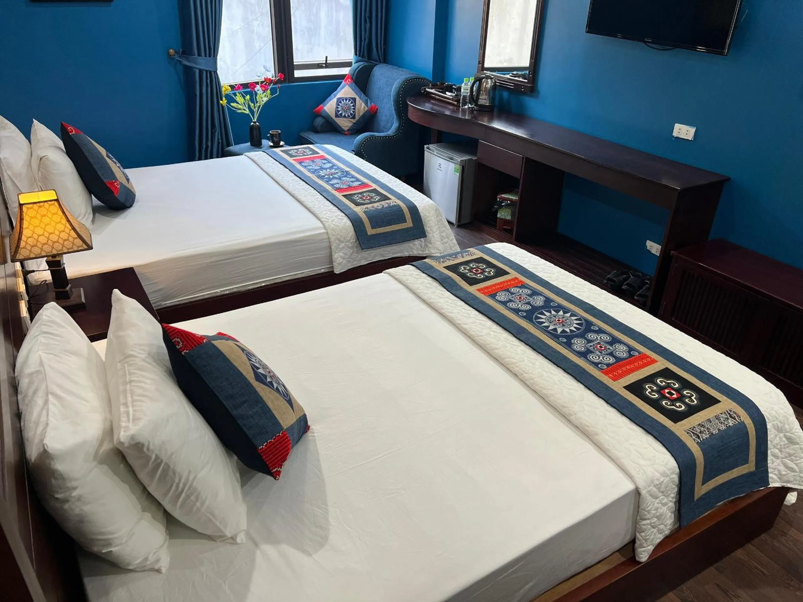 Photo of the whole room, Bed in SAPA FULL HOUSE HOTEL